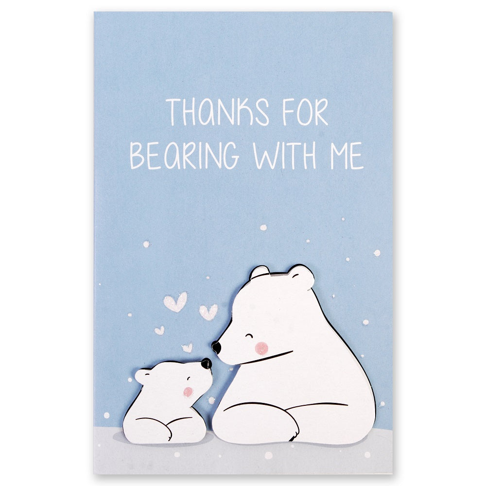 Mother's day Card And Envelop Bearing with me 4 x 6inch 1pc