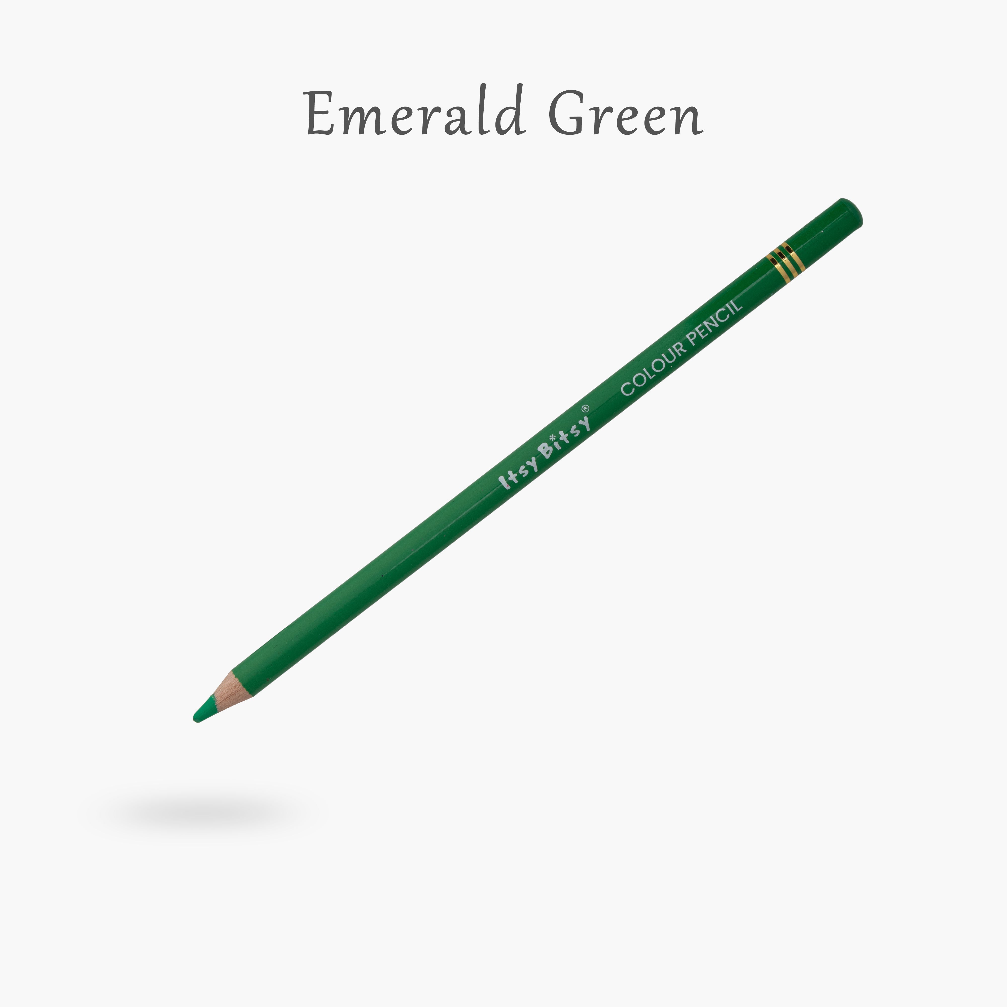Premium Artist Colour Pencil 1pc - Emerald Green