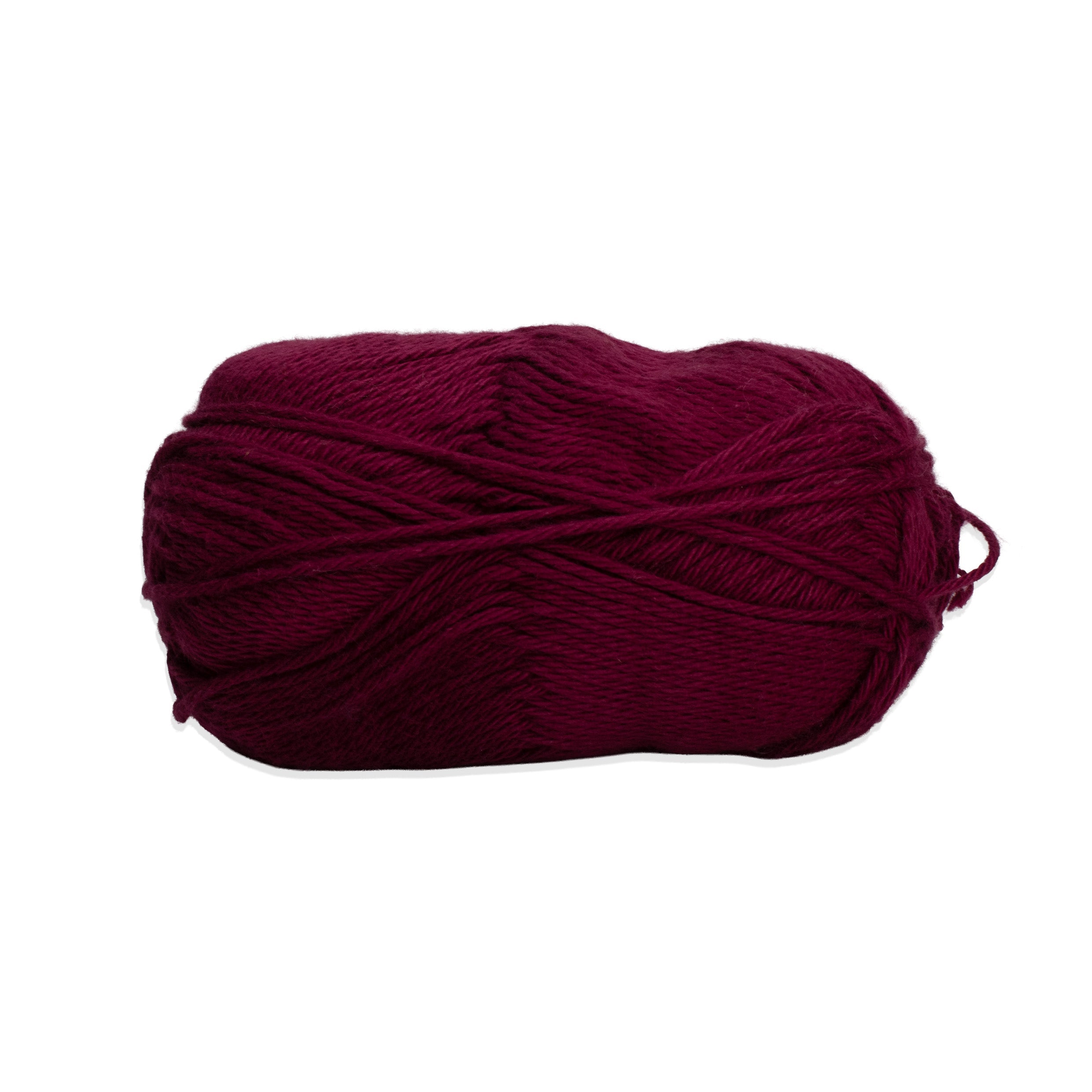 Cotton Comfy Knitting/Crochet Yarn 100% Cotton Dusty Cherry 169m 100g