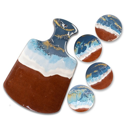 375gm - Epoxy Art Resin And Hardener Transparent Bottle