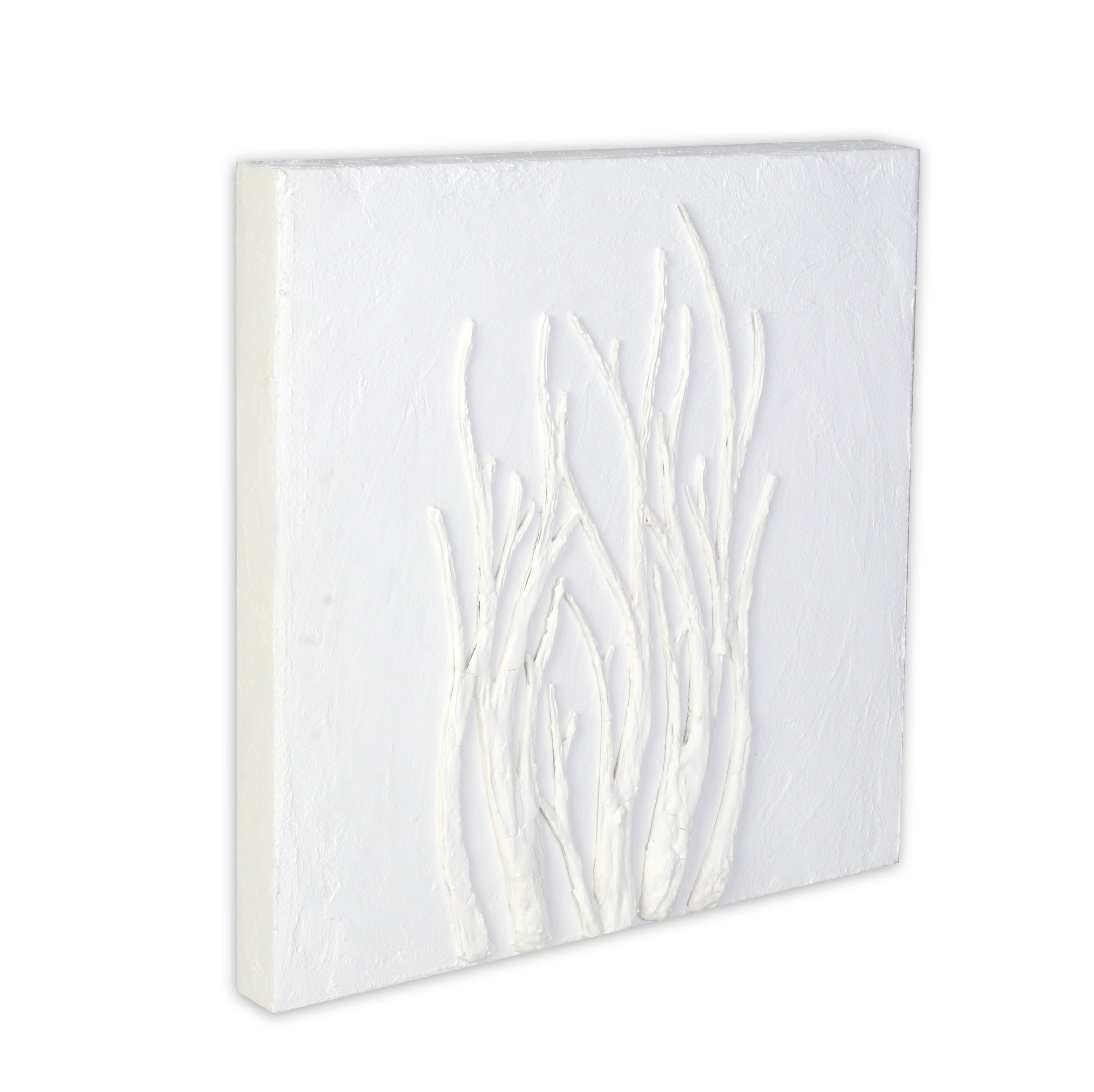 Wall Decor Sculpture Painting Winter Tree Art Approx H12 X L12 X D0.78inch 1pc
