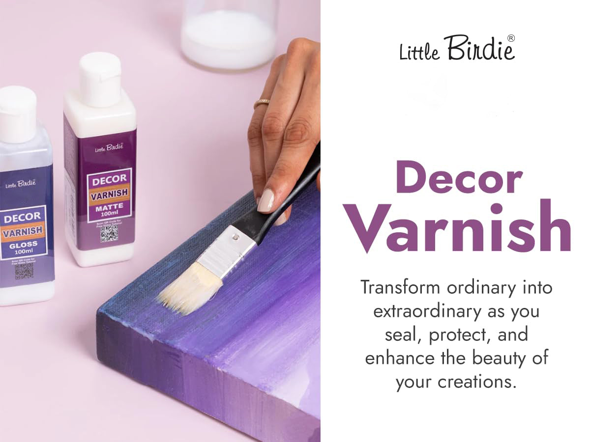 Decor Varnish Gloss 100Ml Bottle