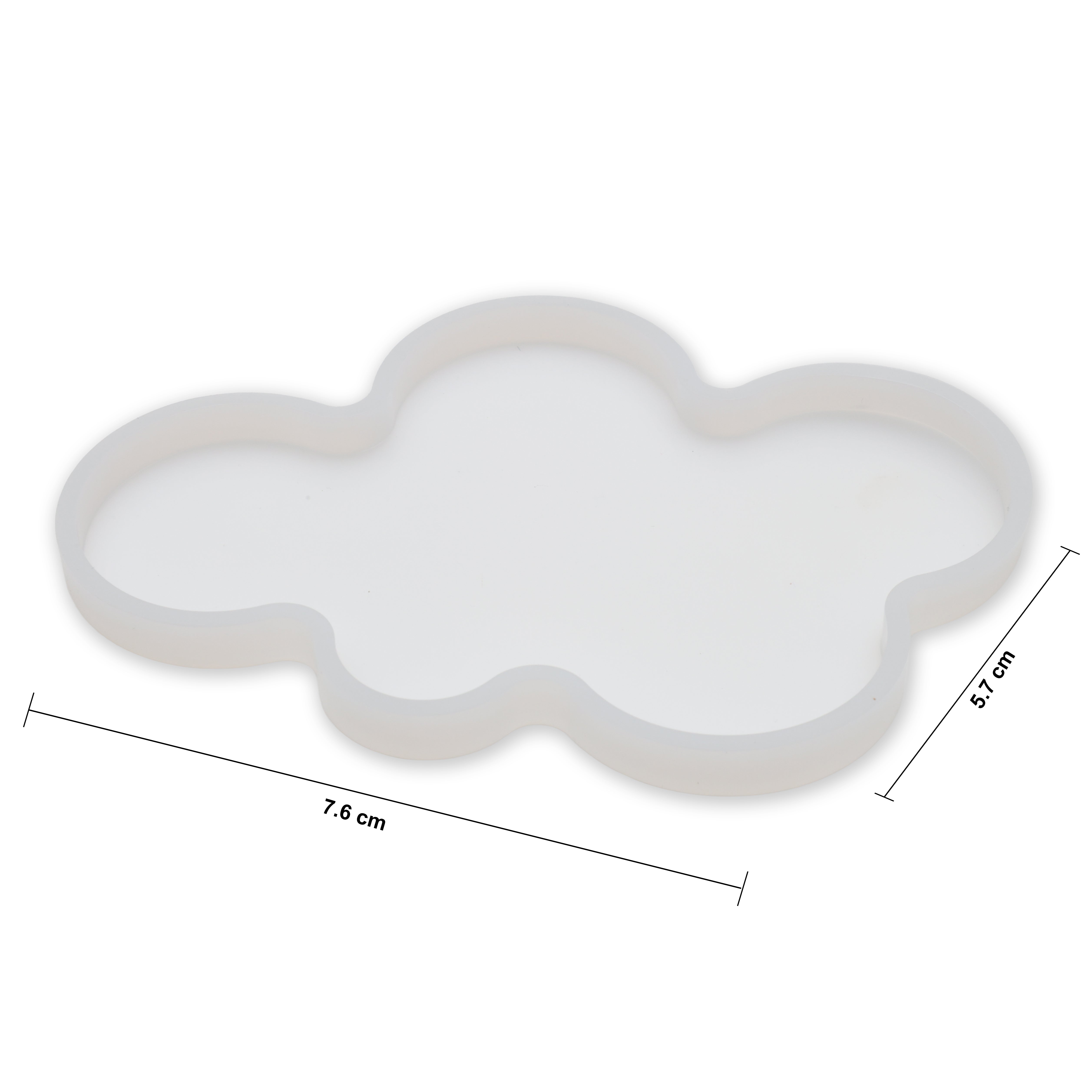 Silicone Mould Cloud L7.6 X W5.7Inch 1 Pc