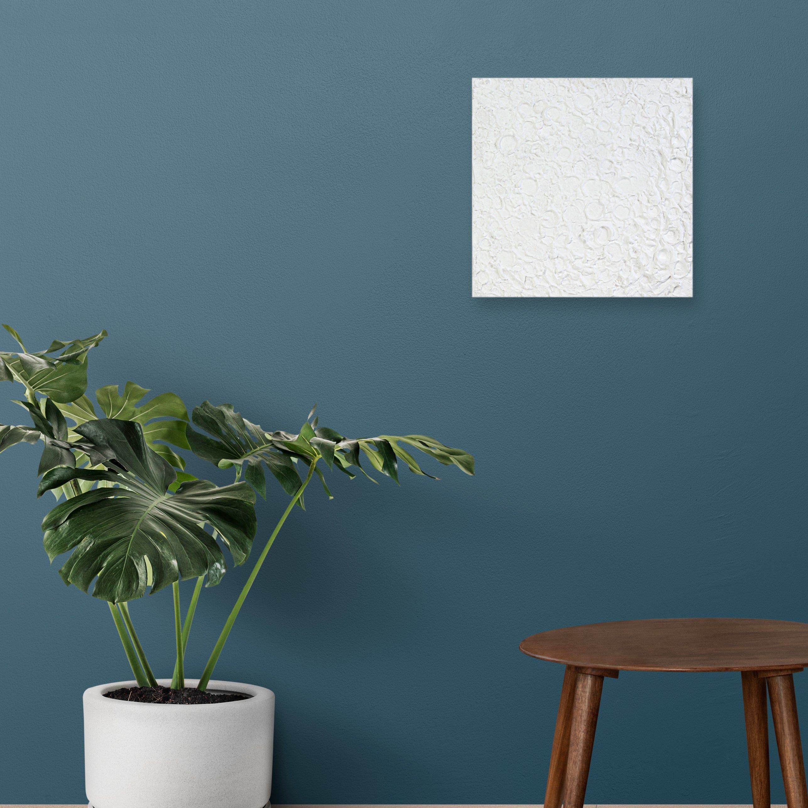 Wall Decor Moon Surface Approx H12 X L12 X D0.78inch 1pc