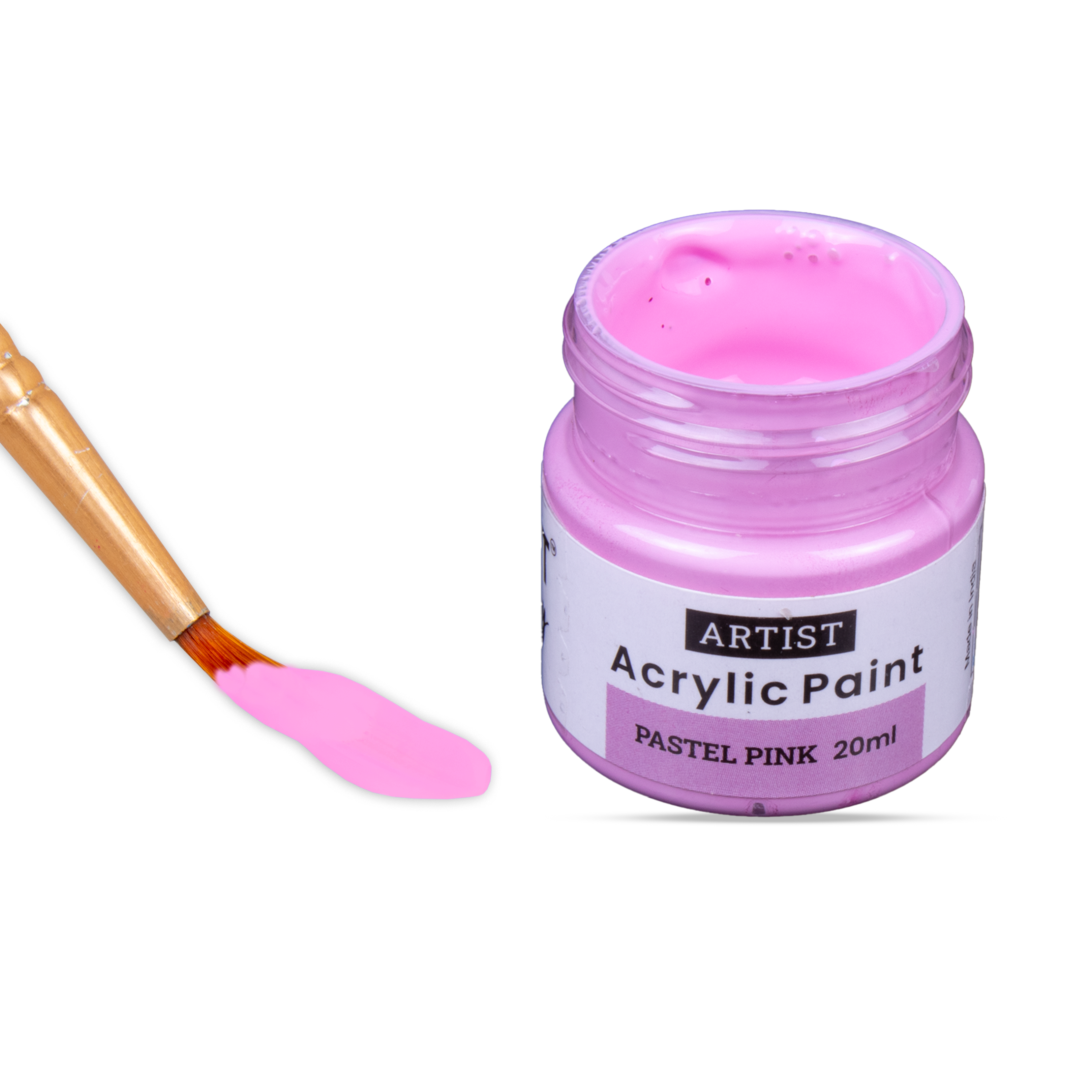 Acrylic Colour Set Pastel Palette 6 Colors X 20ml each
