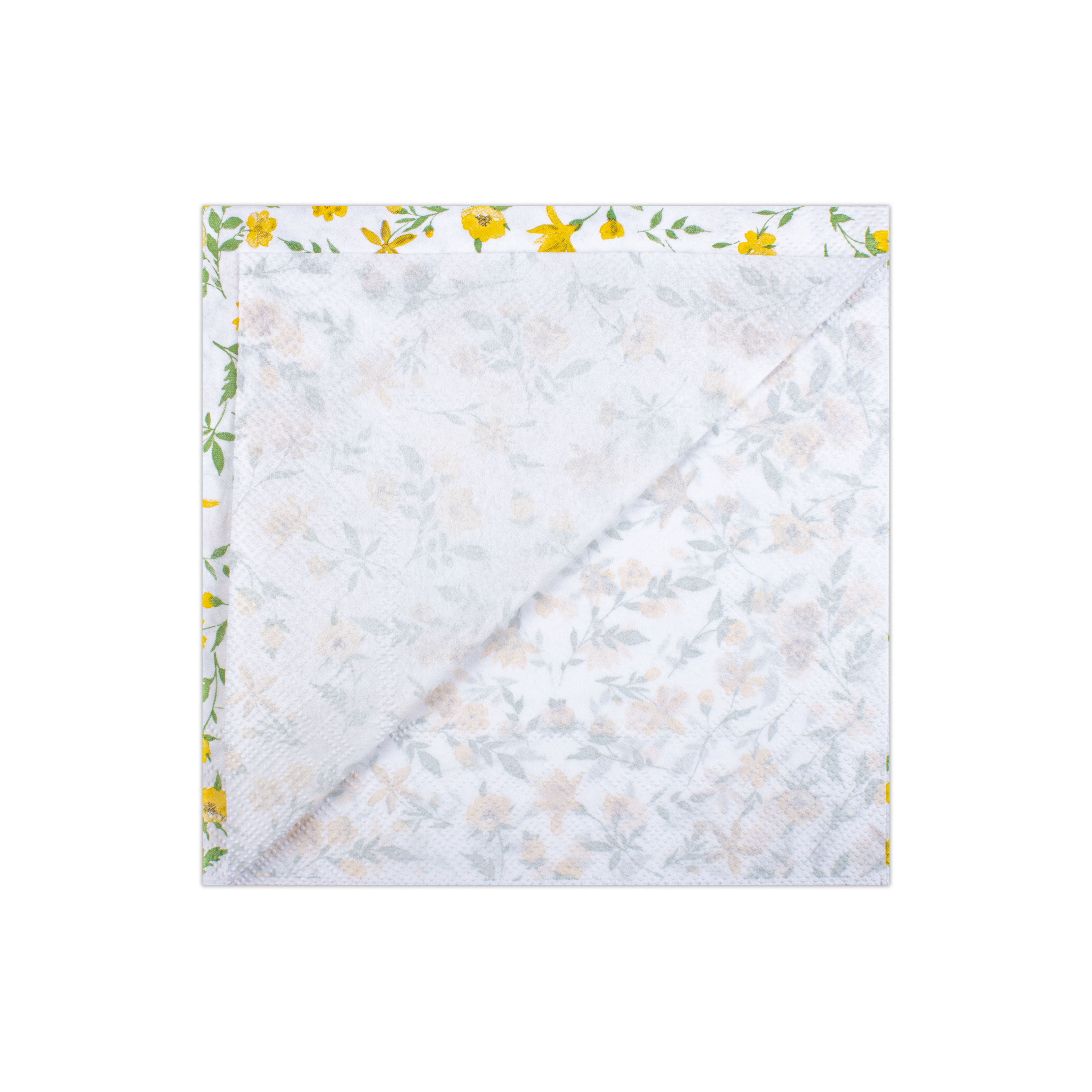 Decoupage Napkin Sunny Blossoms 13in x 13in 3 Ply 1pc