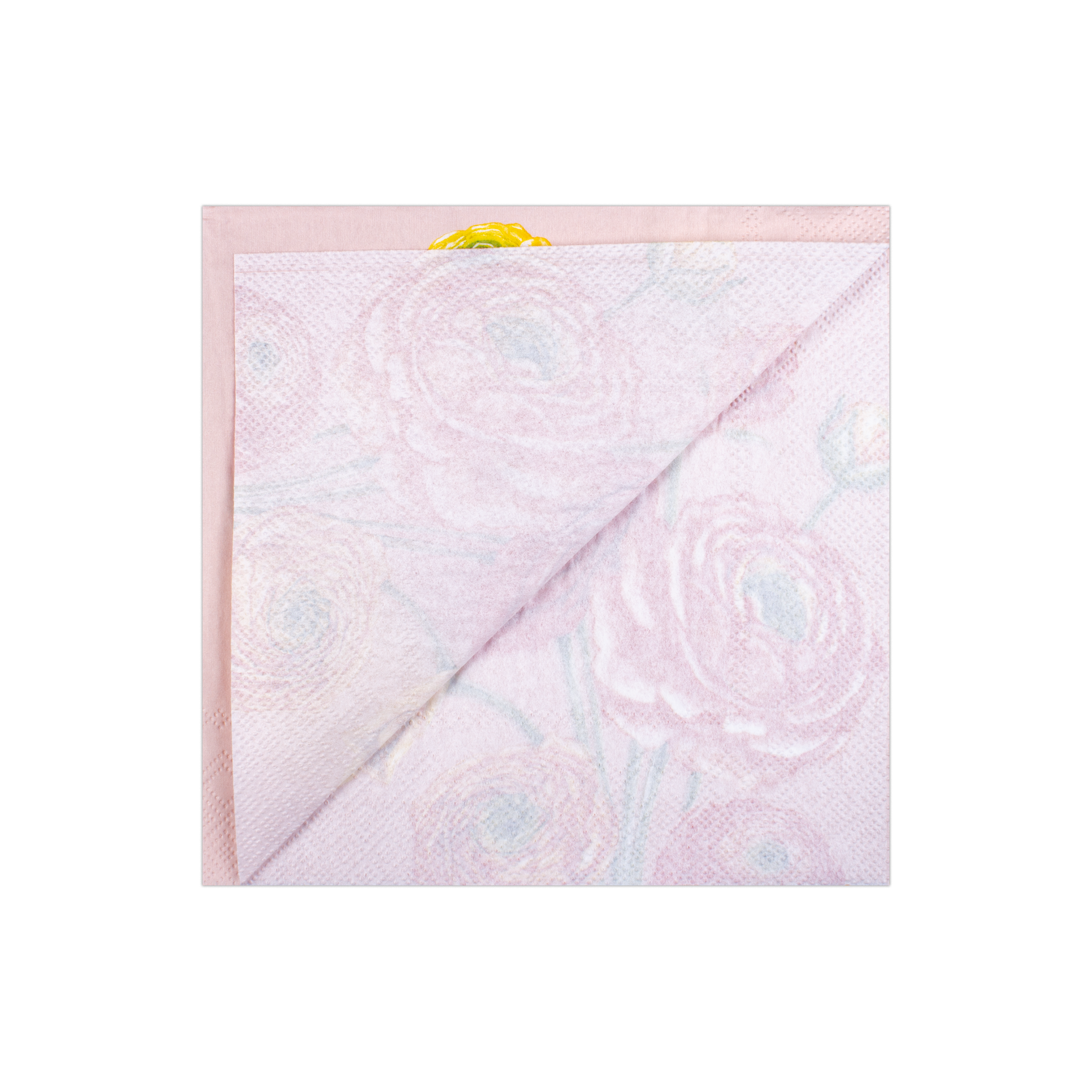 Decoupage Napkin Buttercup Bouquet 13in X 13in 3 Ply 1pc