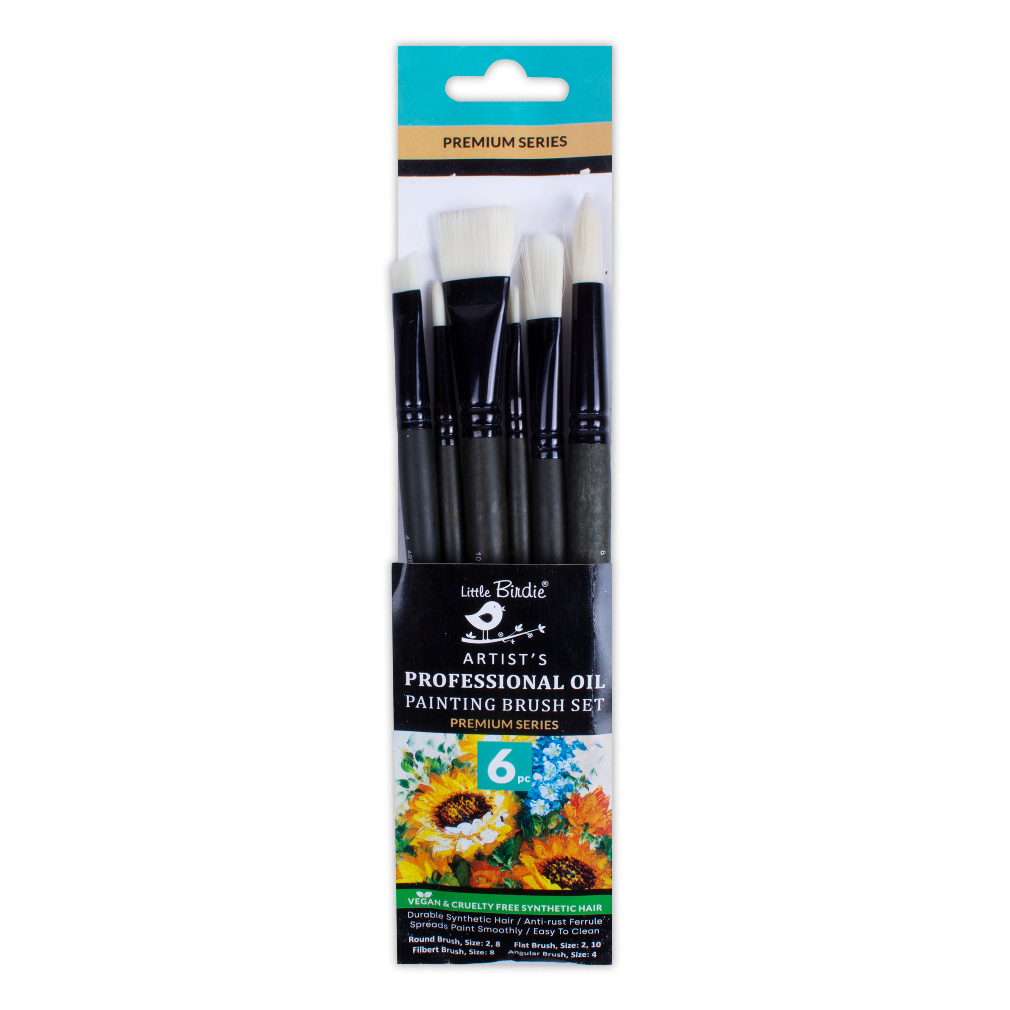 Pro Oil Assorted Size 2 8 2 10 4 8 Set Of 6Pc