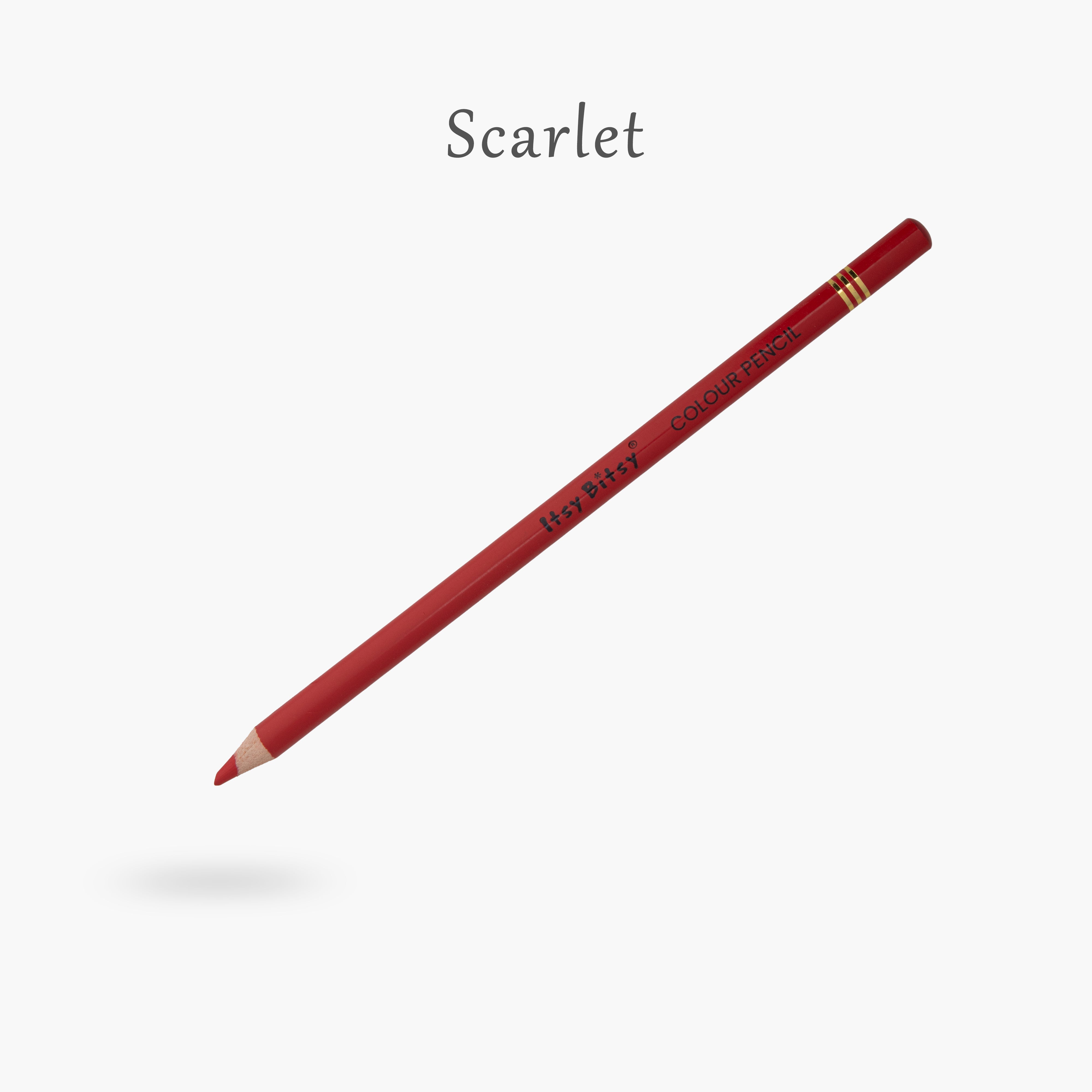 Premium Artist Colour Pencil 1pc - Scarlet