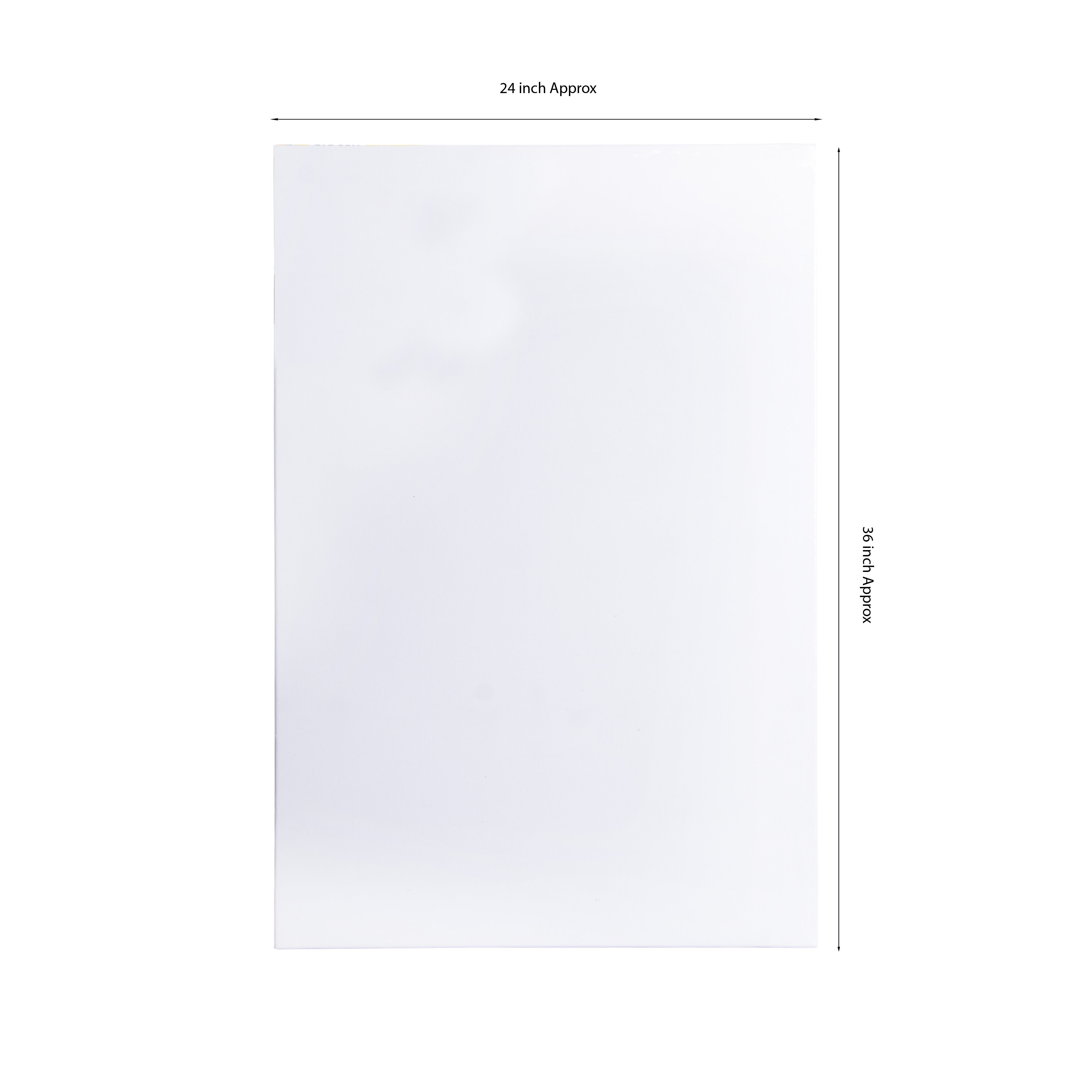 Stretched Canvas Frame 17X37mm 345gsm 24 X 36inch 1 pc