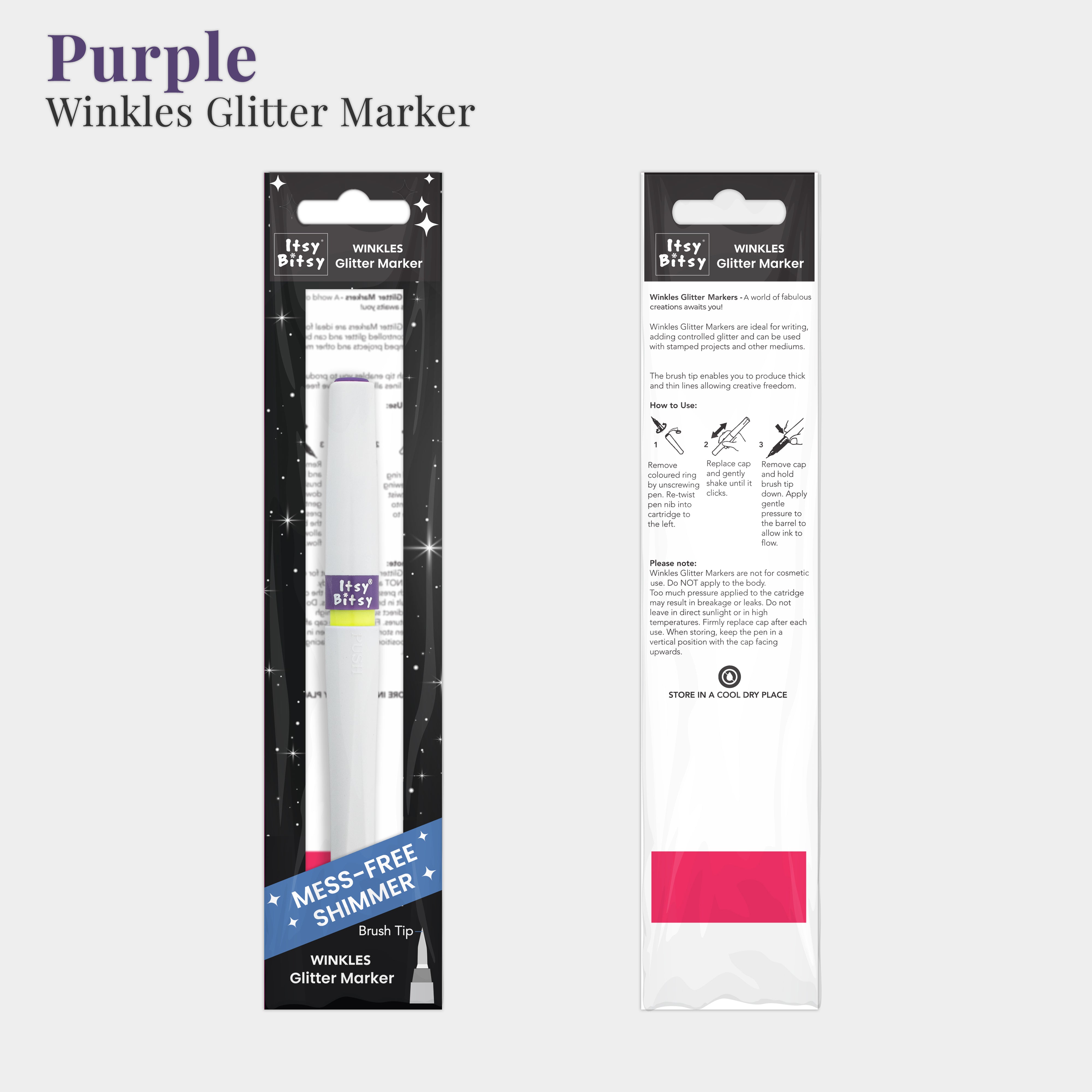 Premium Winkle Marker Purple 1pc
