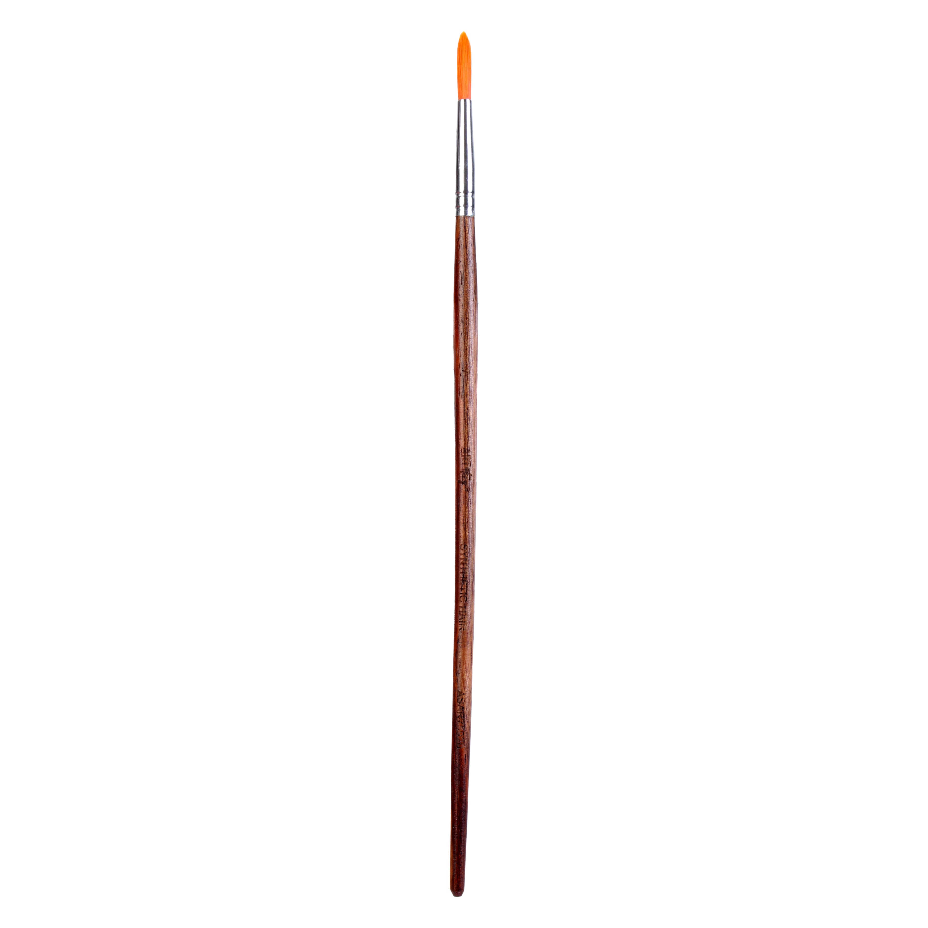 Rosewood Round Brush Synthetic Hair Handle Length 200mm Size 7 1 pc