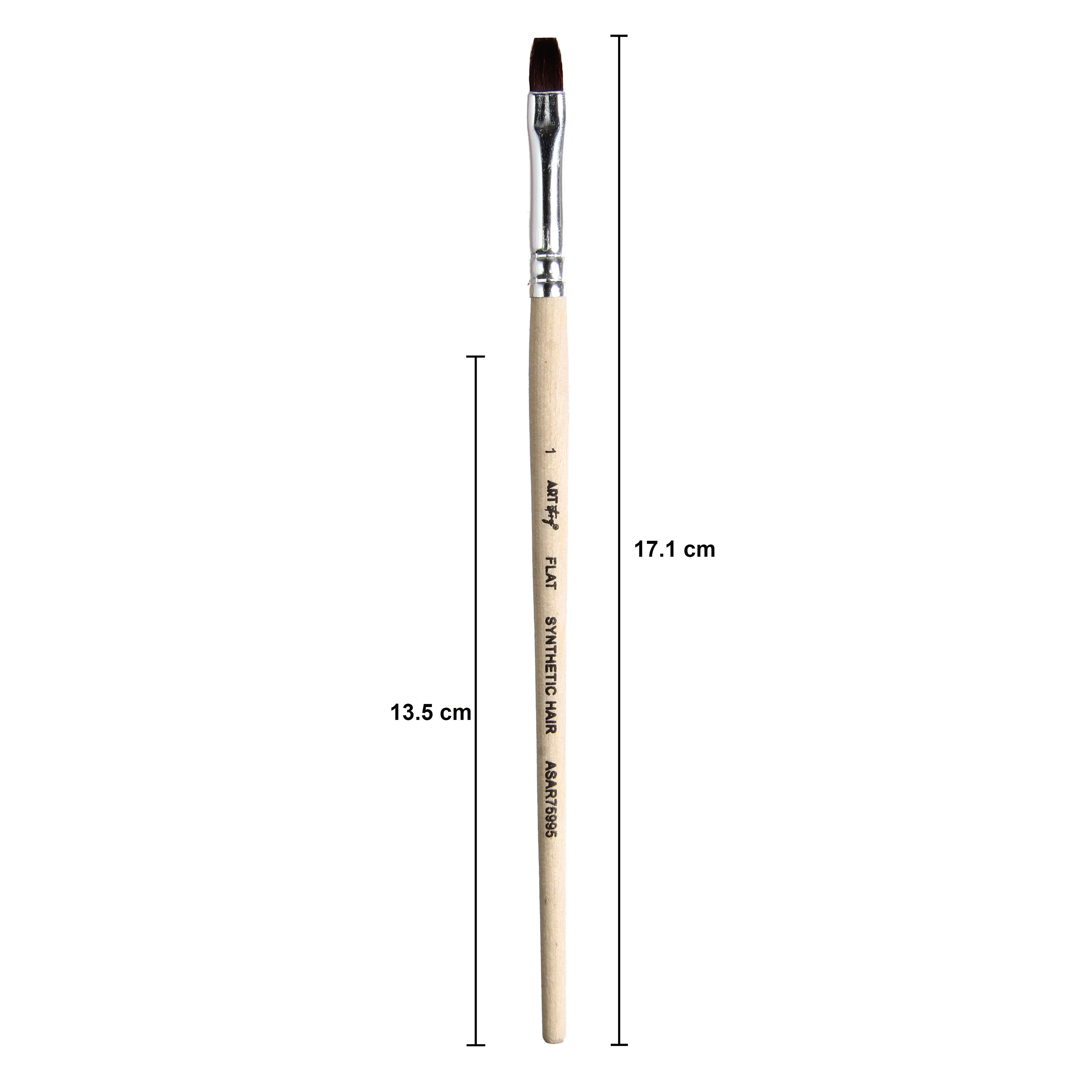 Watercolour Flat Brush Synthetic (1) 165mm
