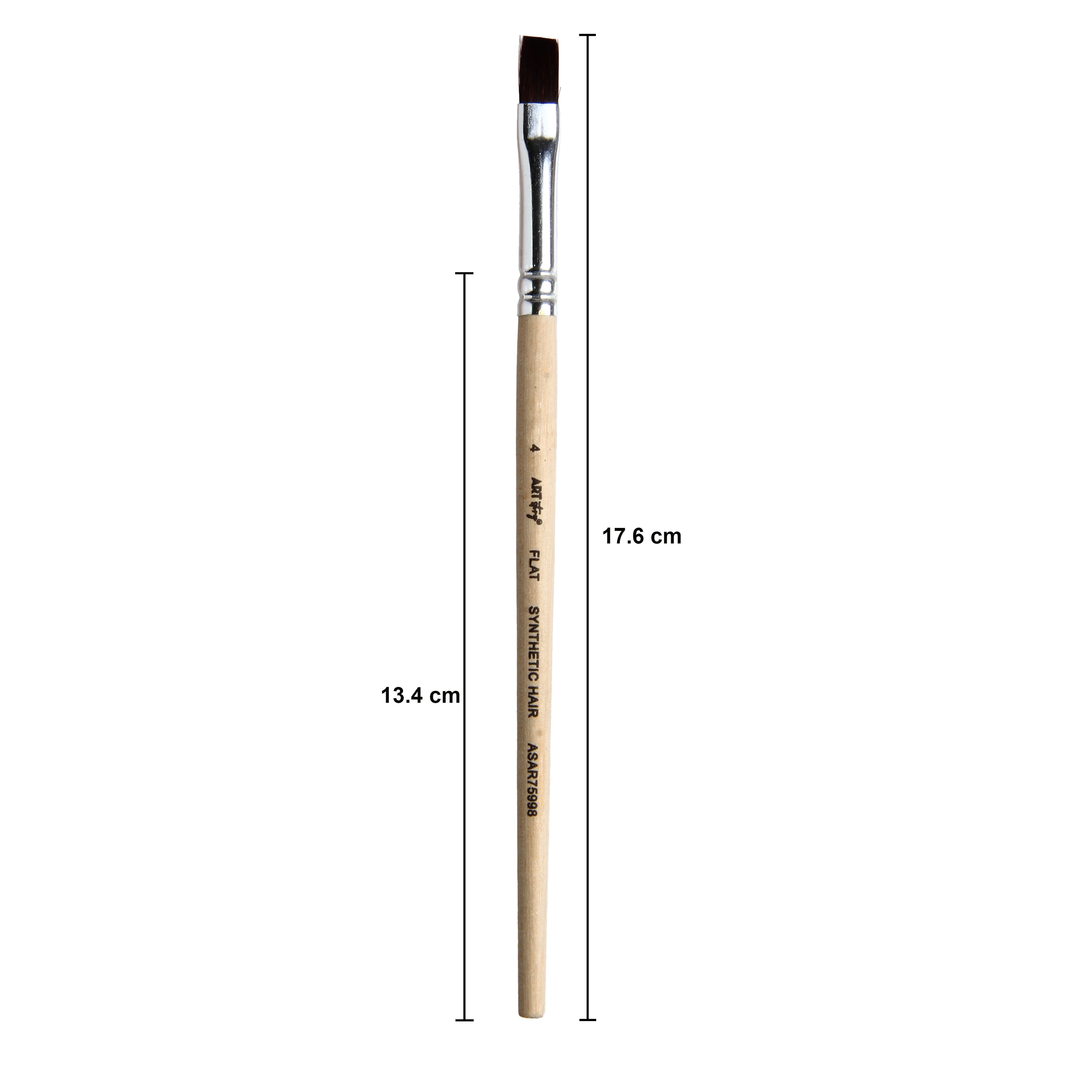 Watercolour Flat Brush Synthetic (4) 165mm