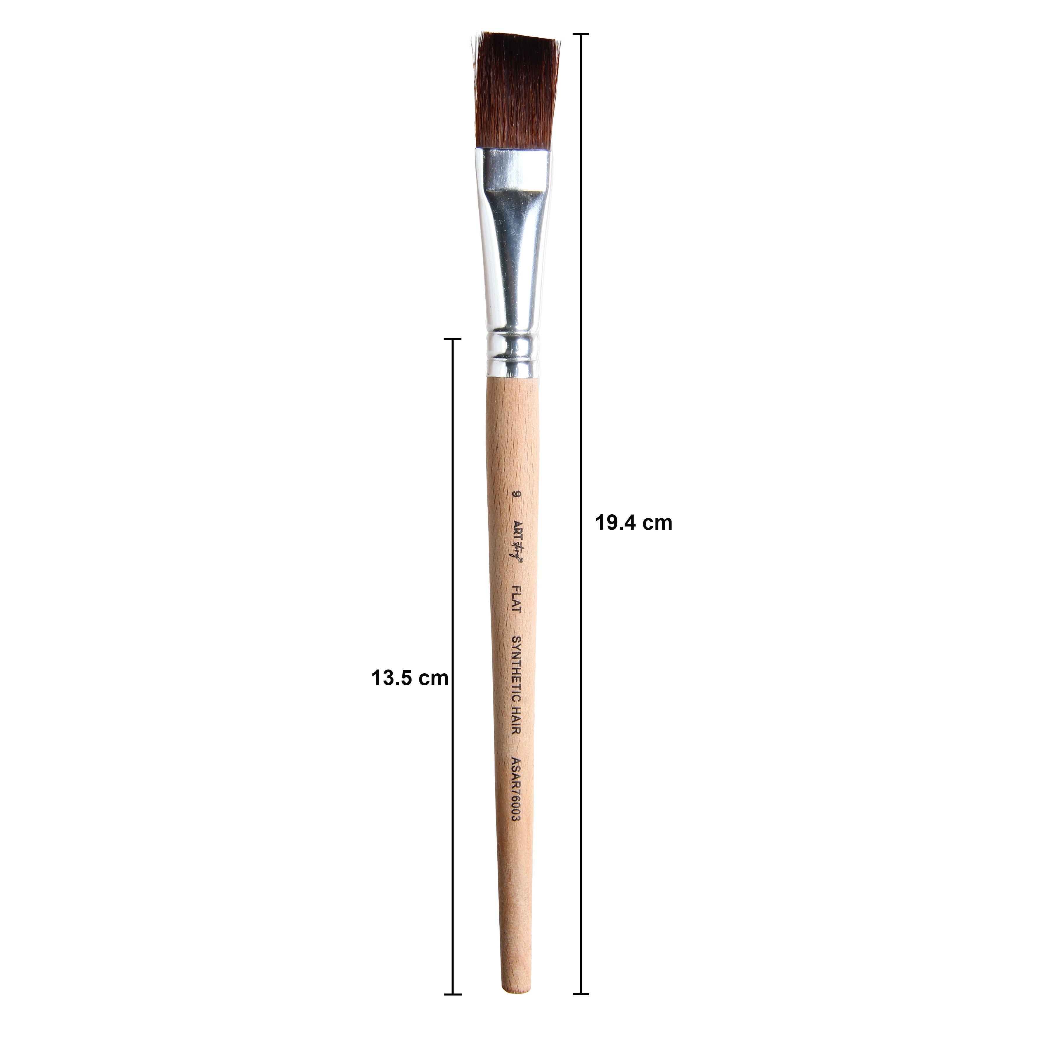 Watercolour Flat Brush Synthetic (9) 165mm