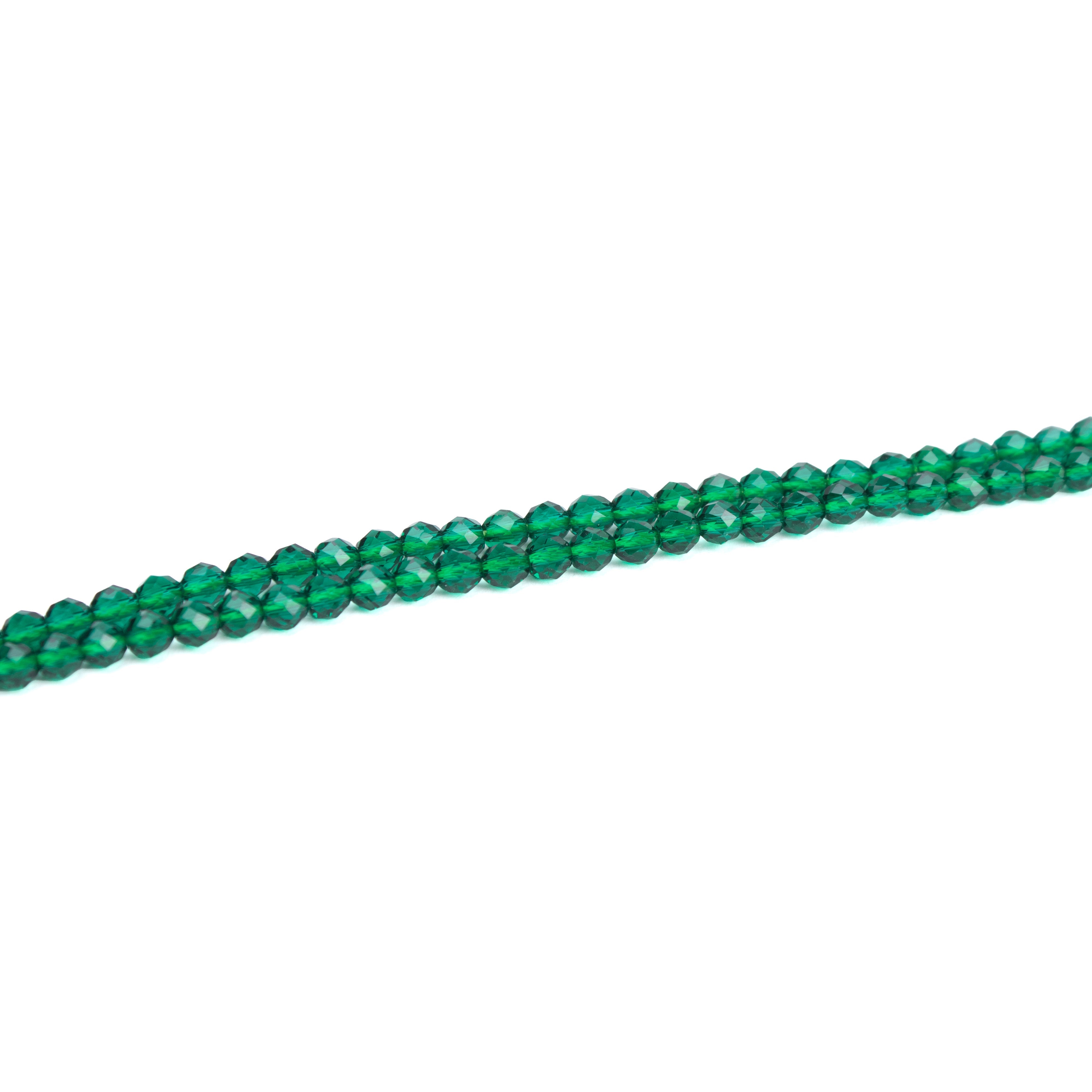 Designer Hydro Beads Cadmium Green 3mm 1String