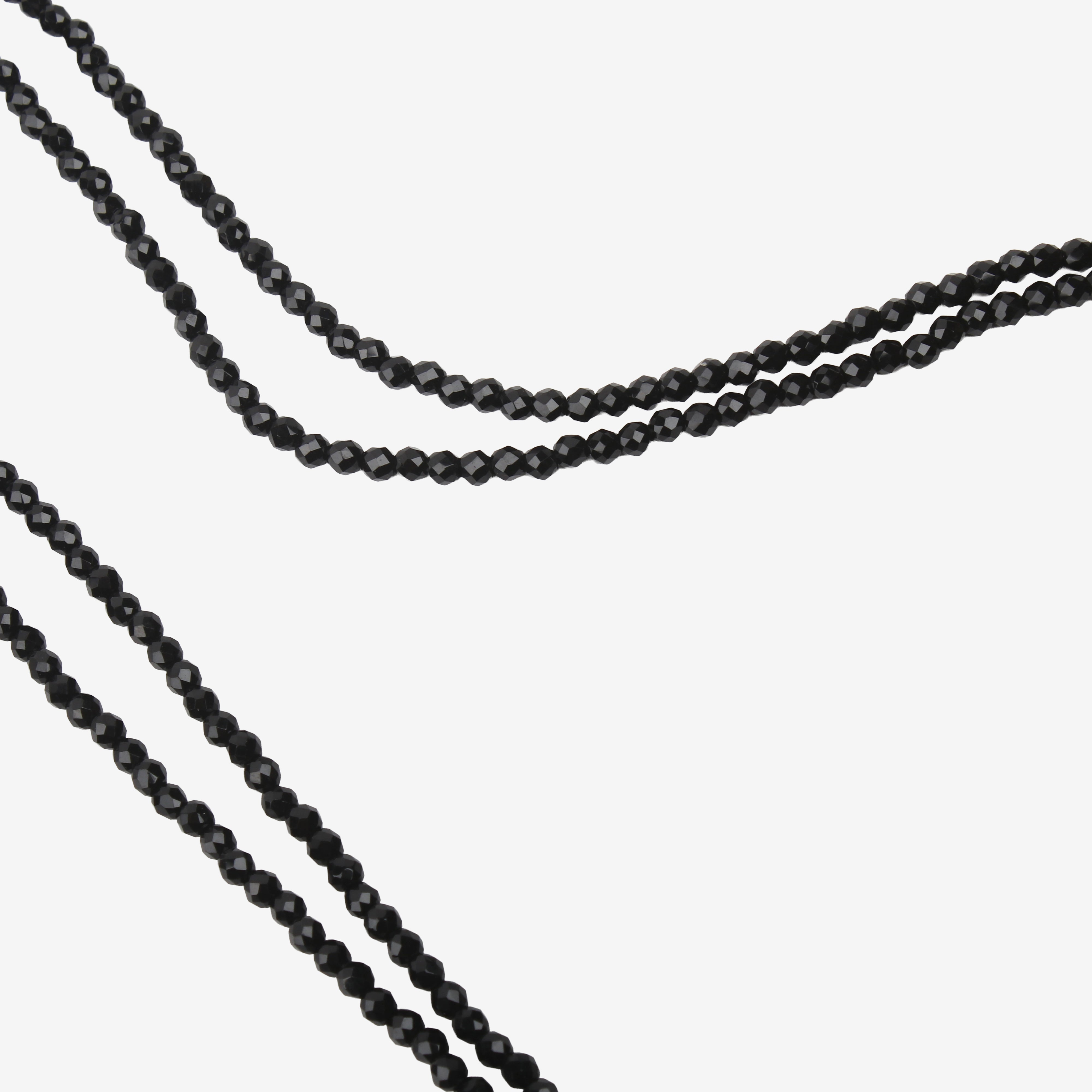 Designer Hydro Beads Black 3mm 1String