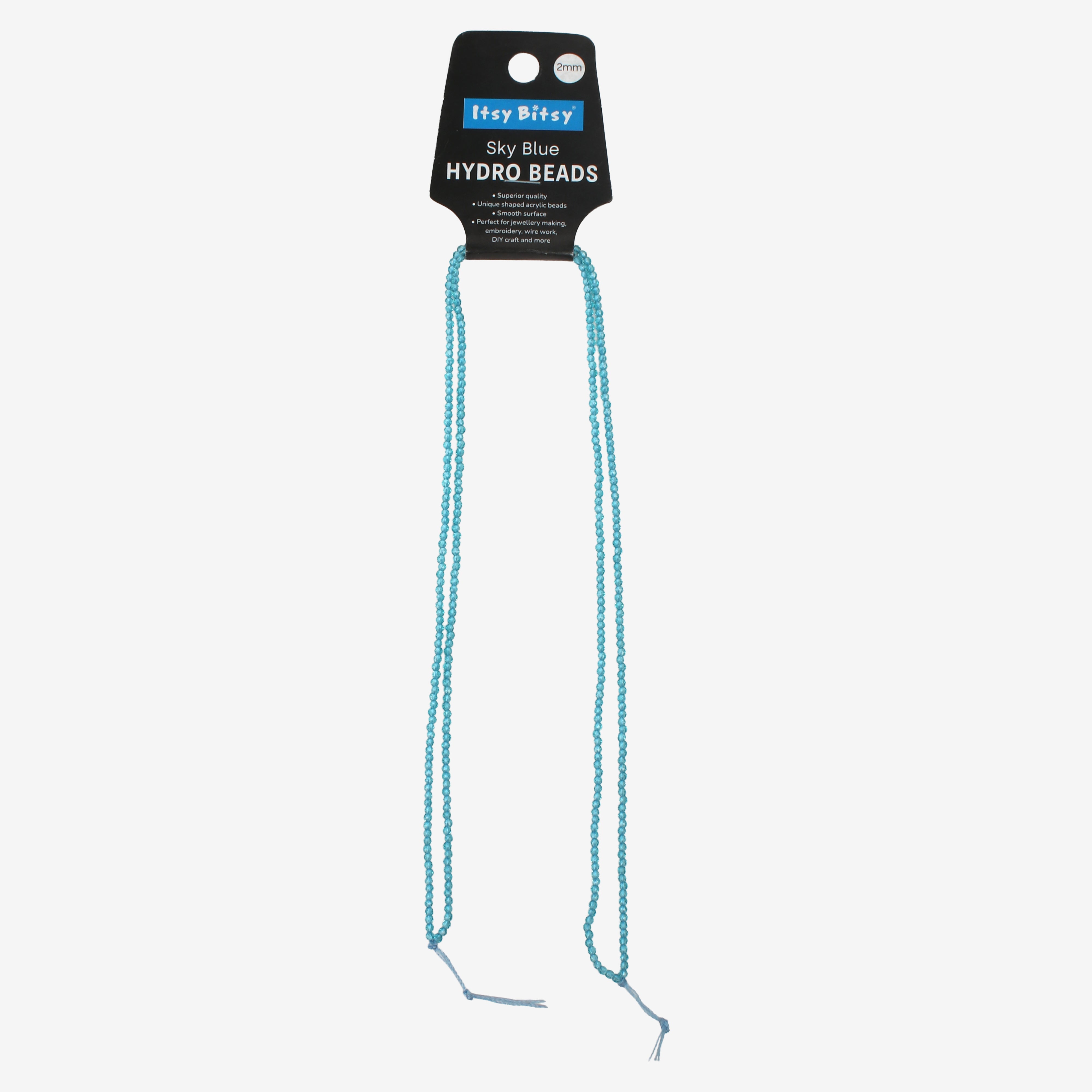 Designer Hydro Beads Sky Blue 2mm 1String