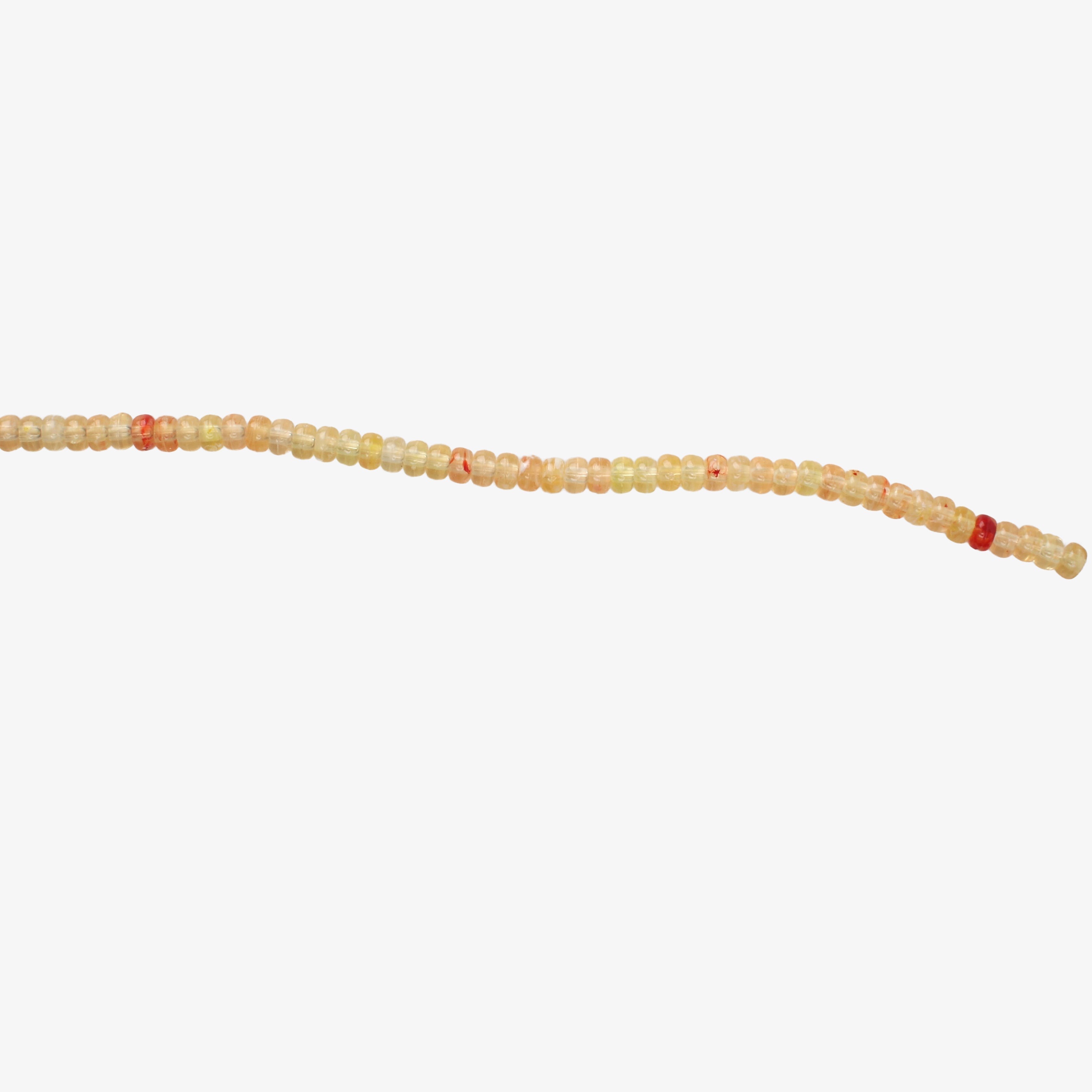 Amber Art Beads Rondelle 8mm 54 Beads 1 String