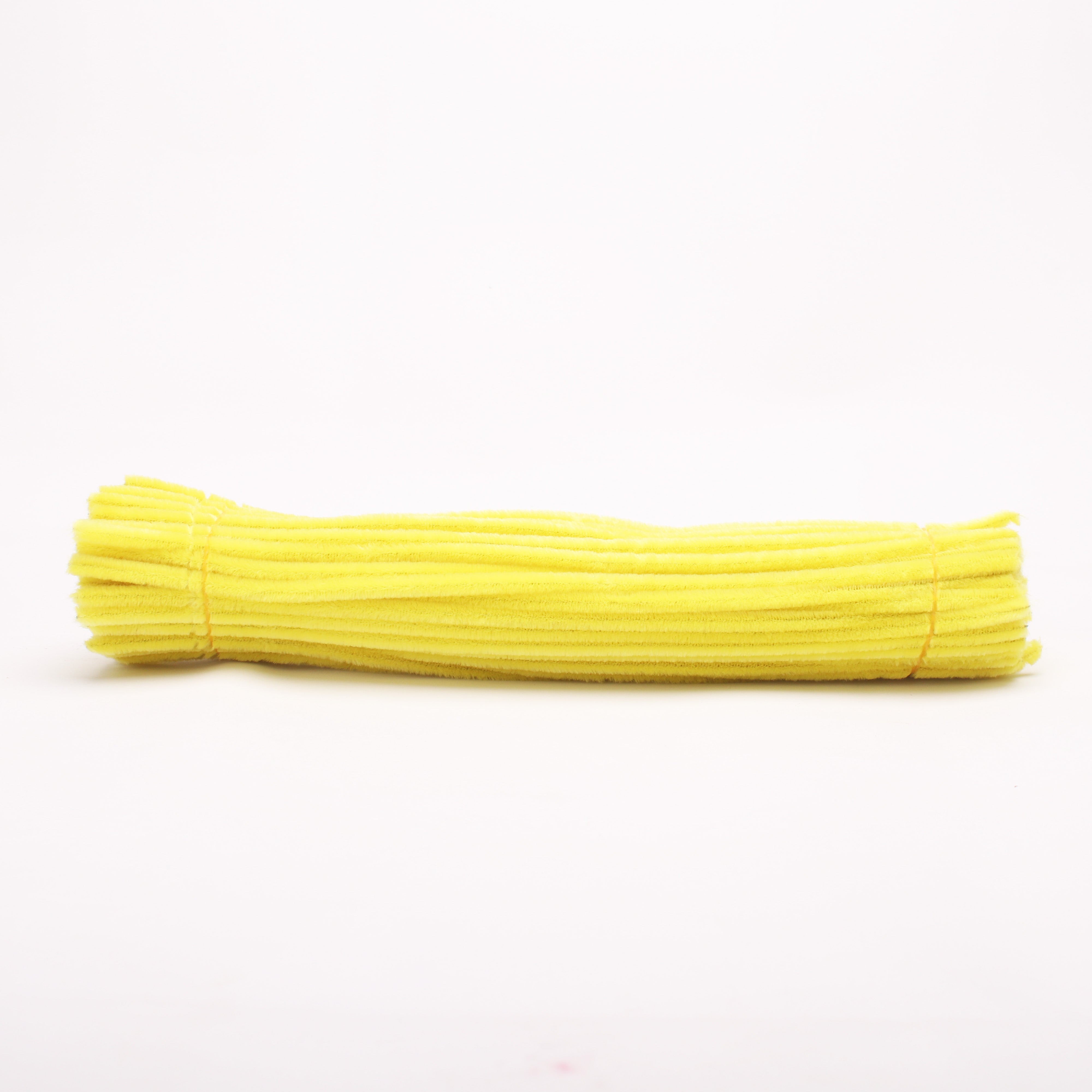 Chenille Stick Yellow 1 pack (100pcs)