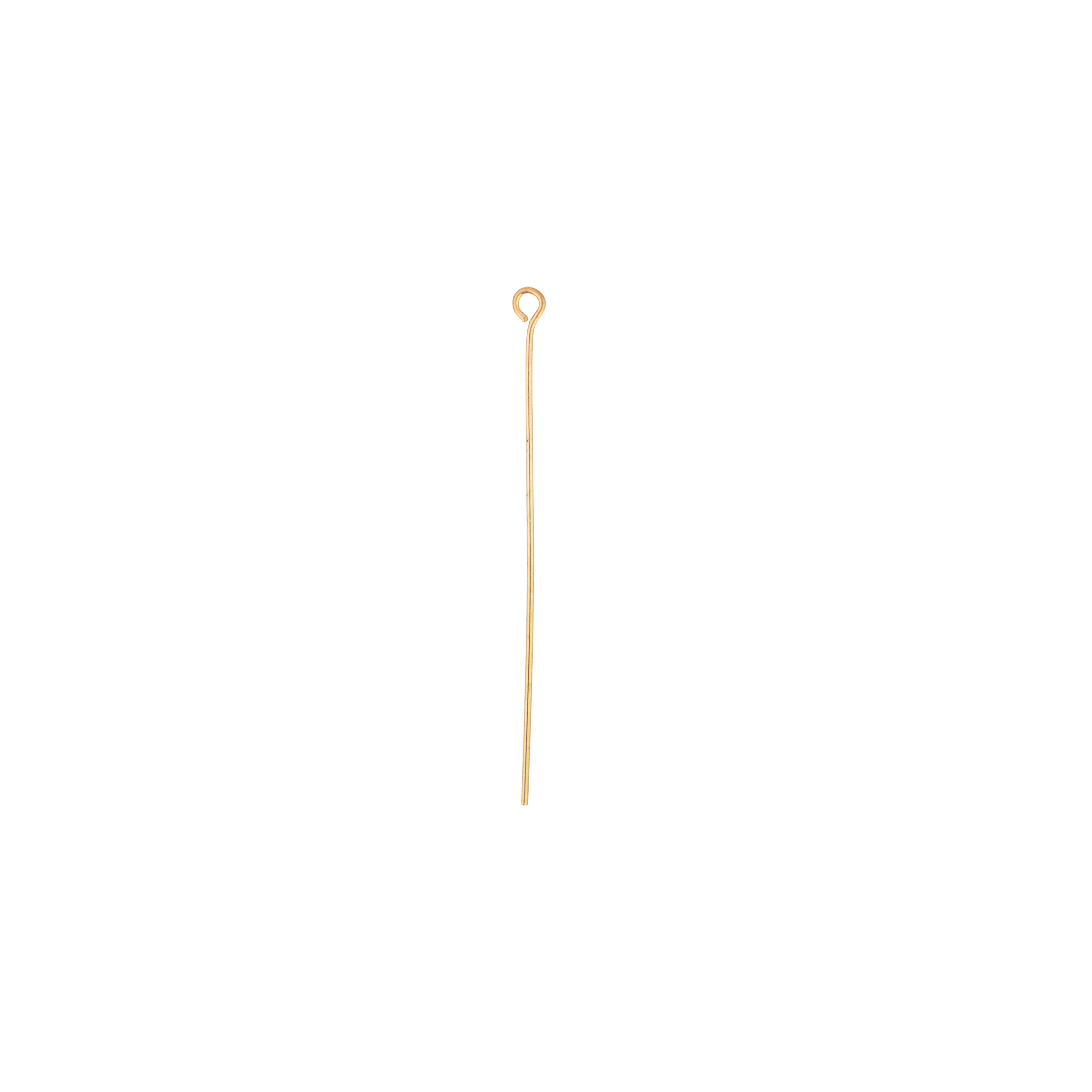 Findings Eye Pin Gold 50mm 200 gm