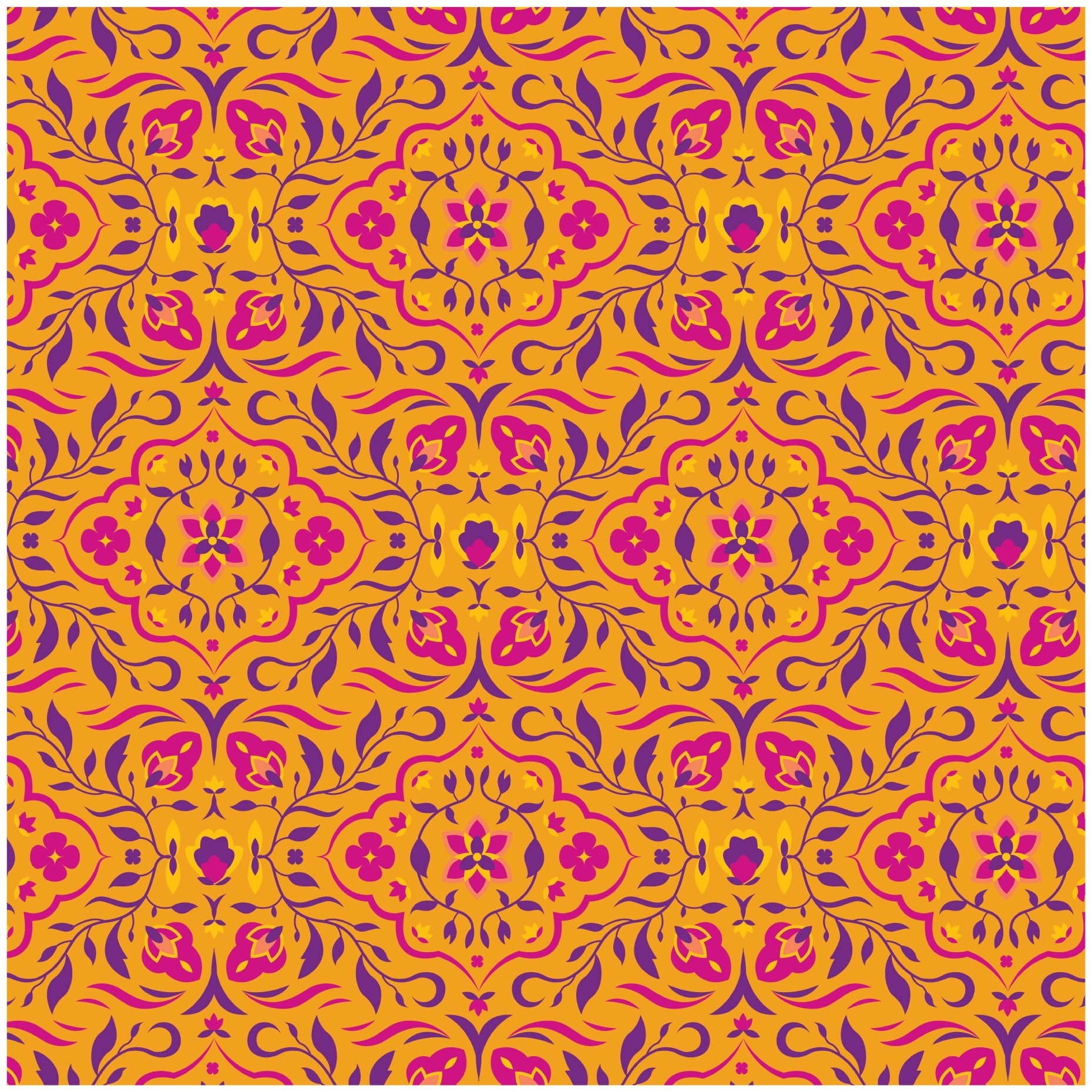 Paper Pack Ethnic Vibes 1Pc, Madhubani 1Pc 12 X 12inch 250gsm 12Sheet