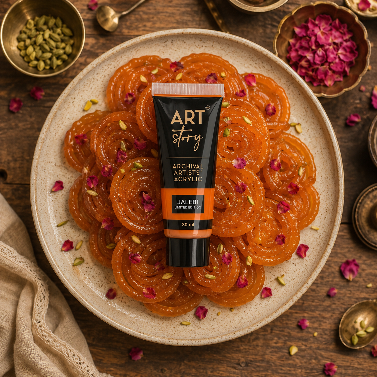 Artists Acrylic Colour Jalebi 30ml Tube