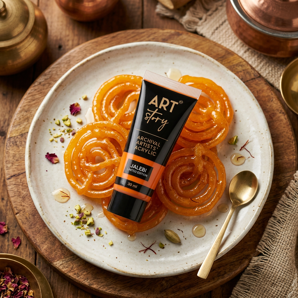 Artists Acrylic Colour Jalebi 30ml Tube