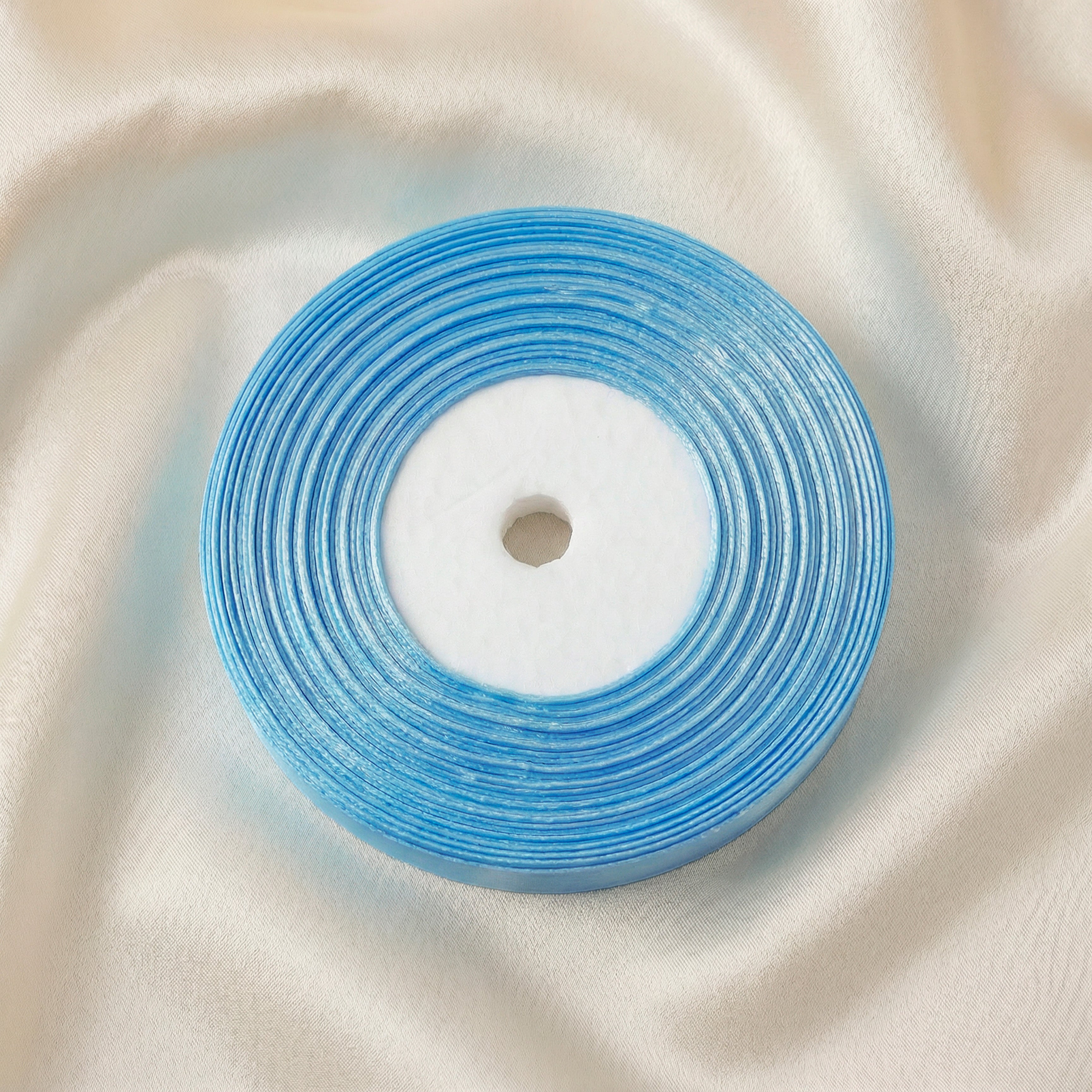 Satin Ribbon 25Mm 50Mtr Lt Blue