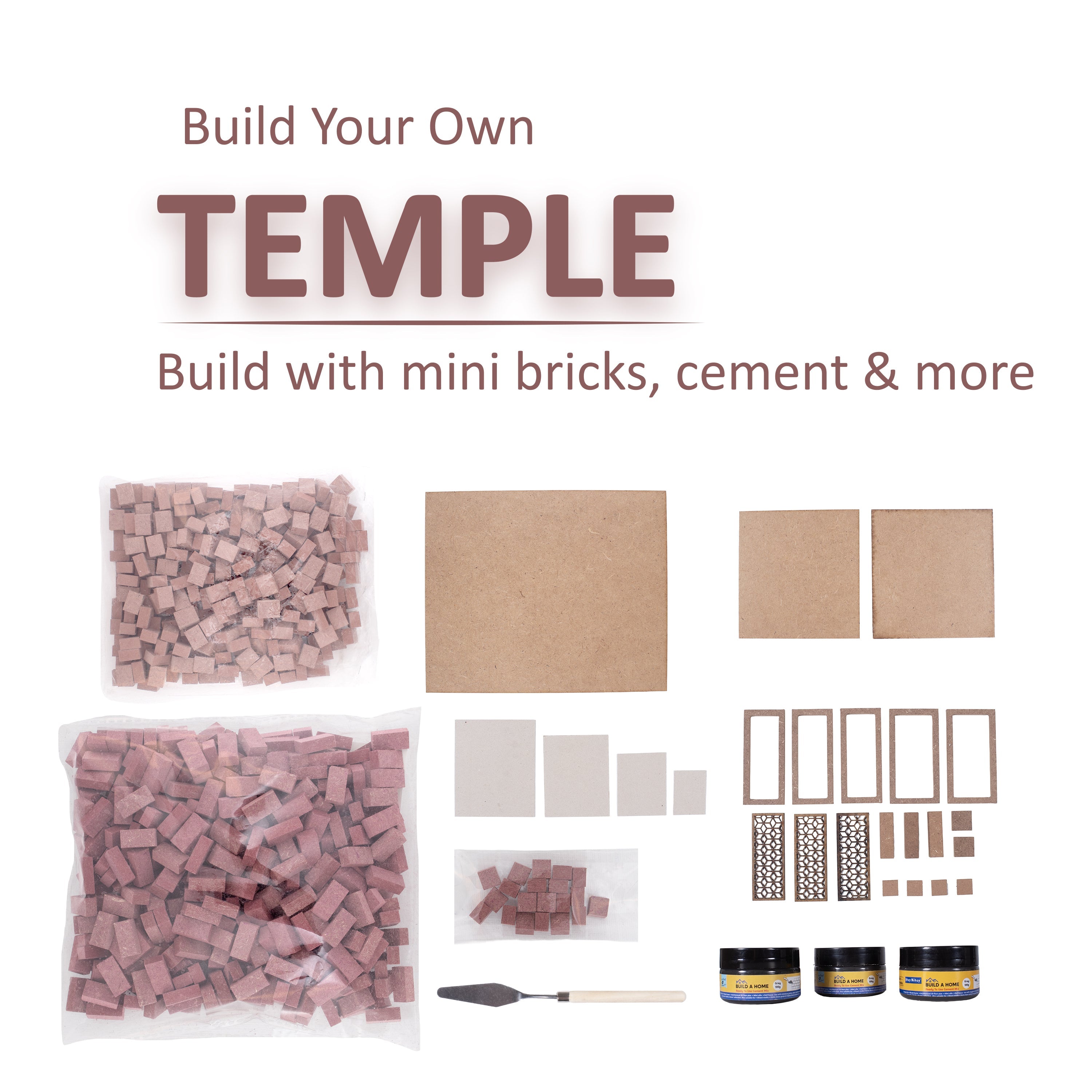 DIY Build Your Own Temple Kit Box