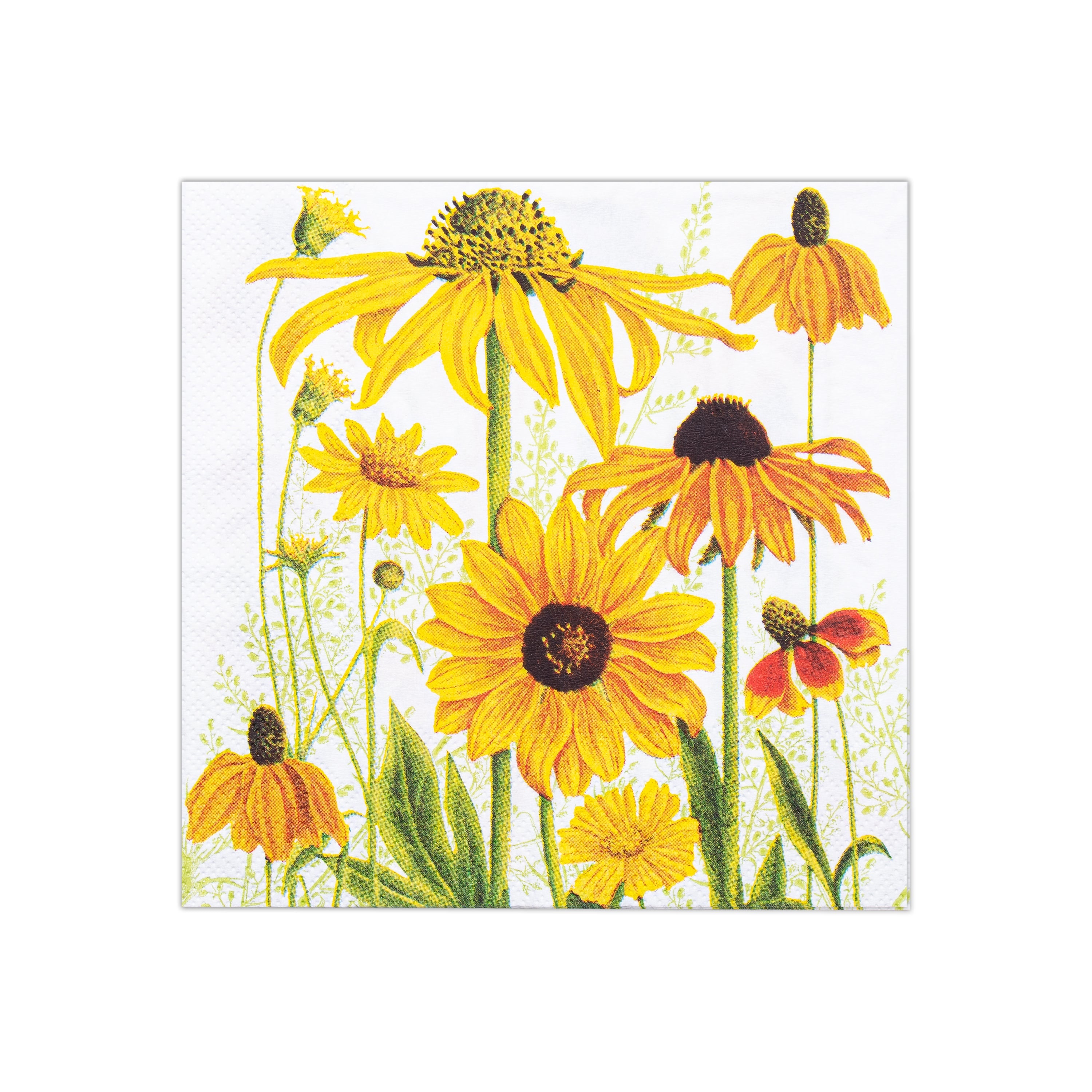 Decoupage Napkin Wild Daisies 13 X 13inch 3PLY 1pc