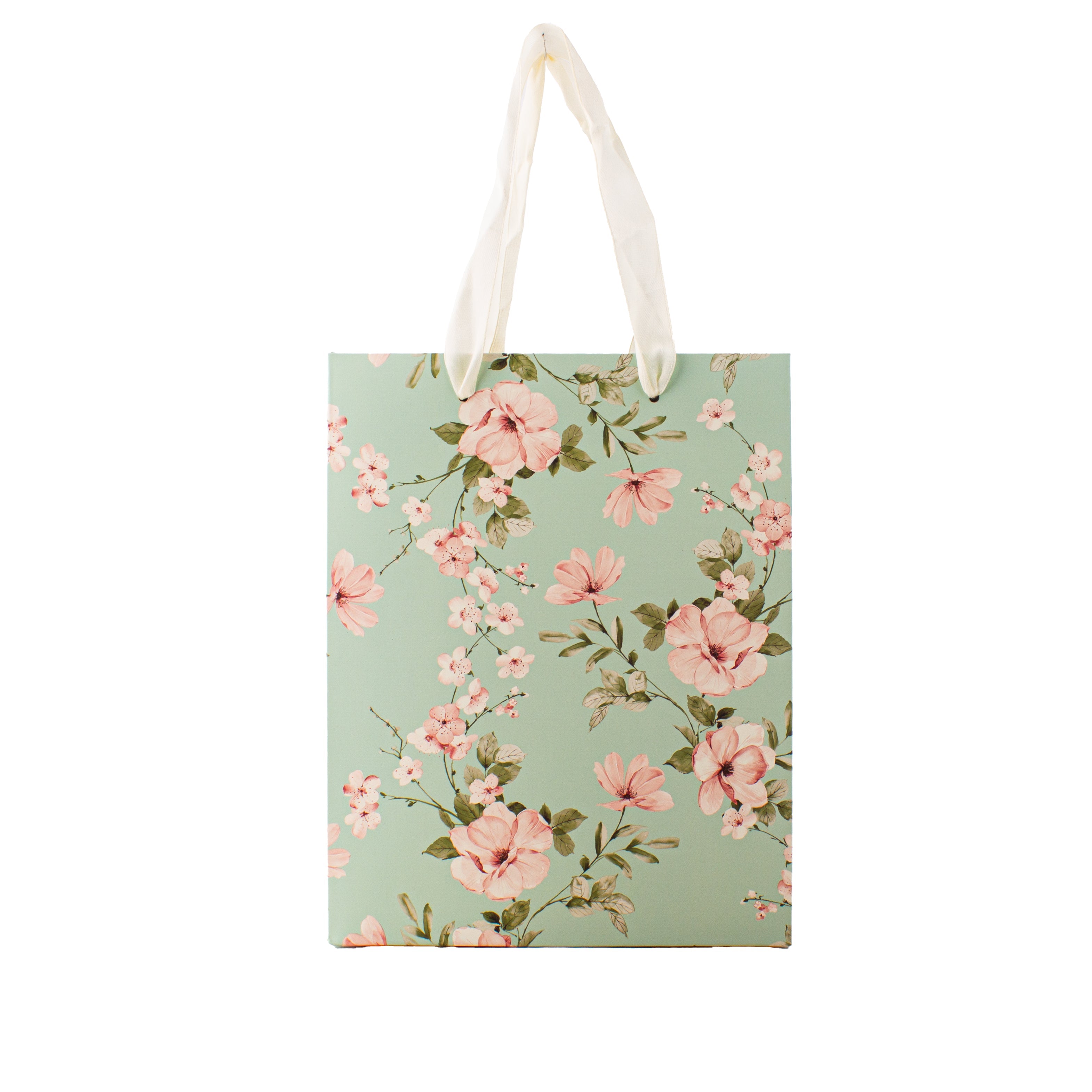 Paper Gift Bag Wild Blossom 23 X 18 X 10cm 1pc