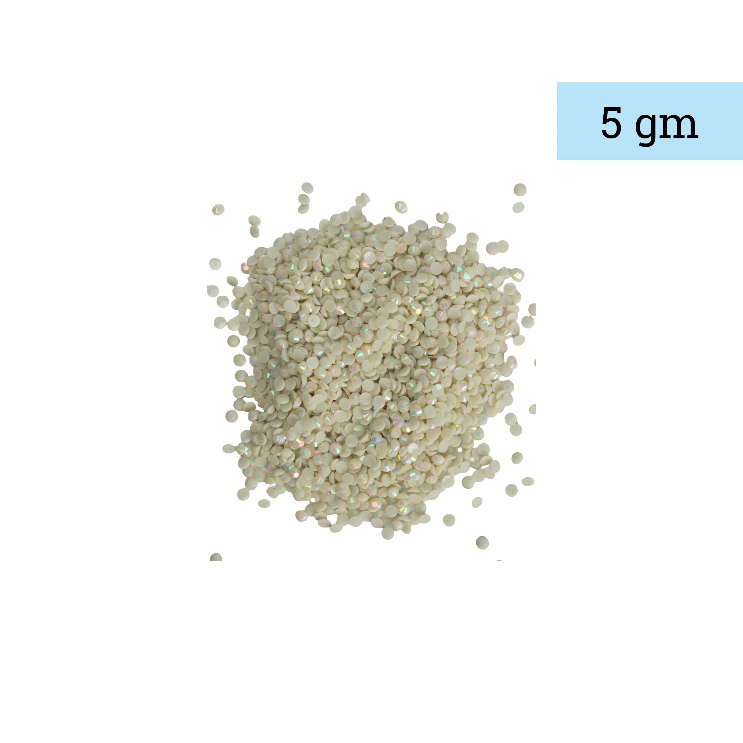 Crystals 15 White Rainbow gm