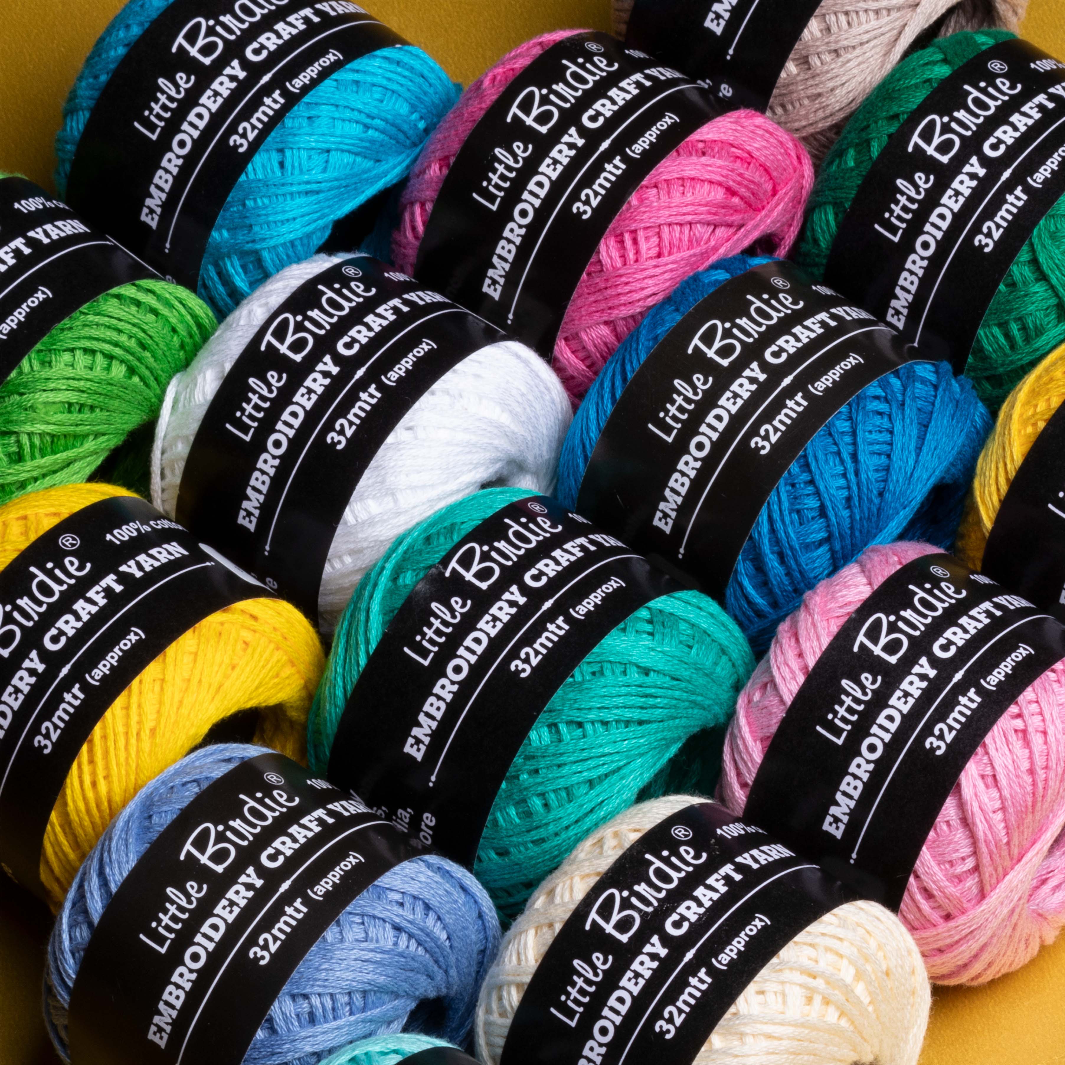 Crochet & Embroidery Thread - Cotton, 6 Ply, Purple, Approx. 32mt Ball
