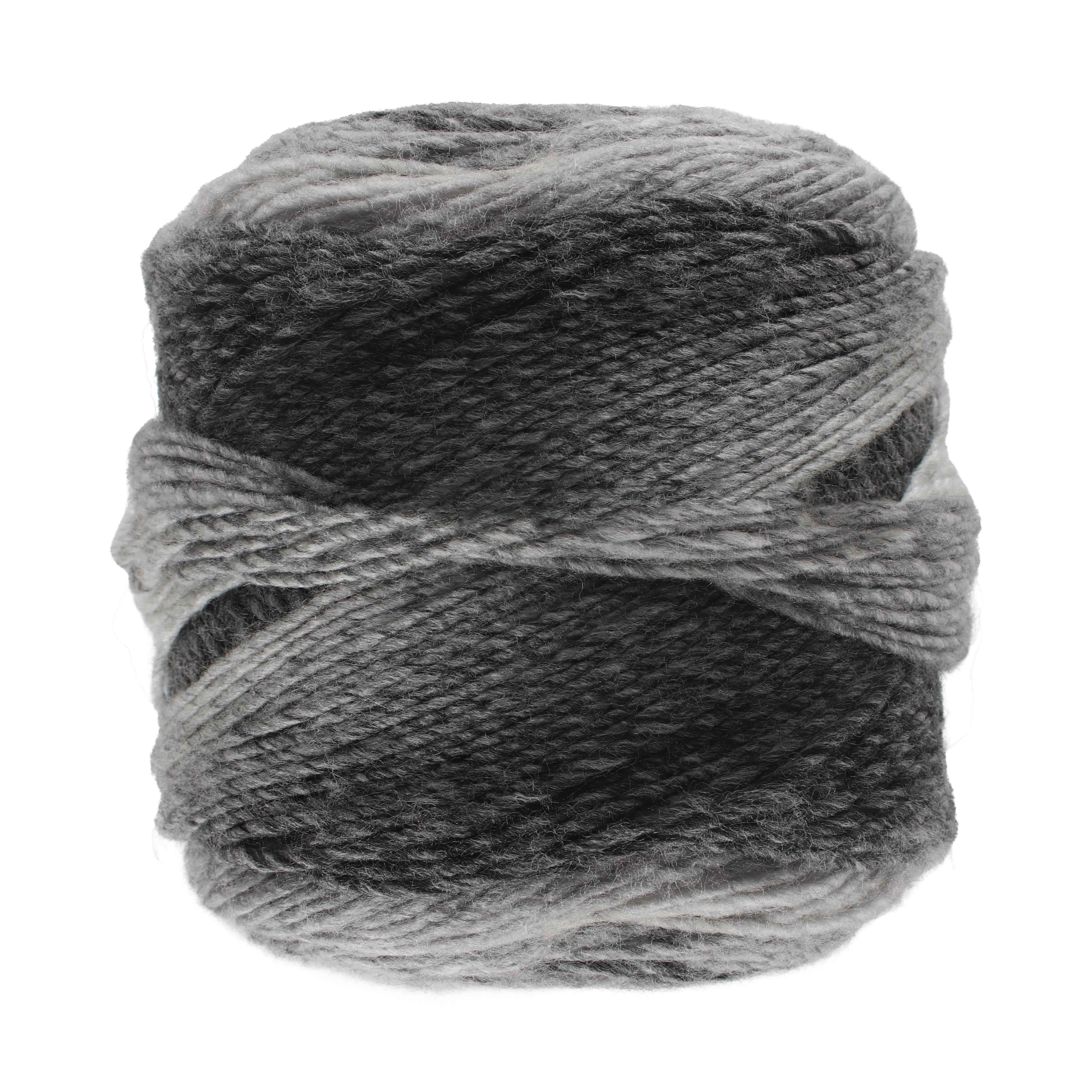 Colour Fusion Knitting/Crochet Yarn 100% Acrylic Grey Dove 290m 100g