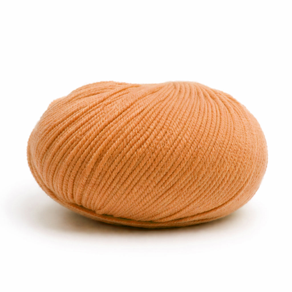 New Zealand Merino Knitting/Crochet Yarn 100% Merino Wool Dusty Orange 140m 50g