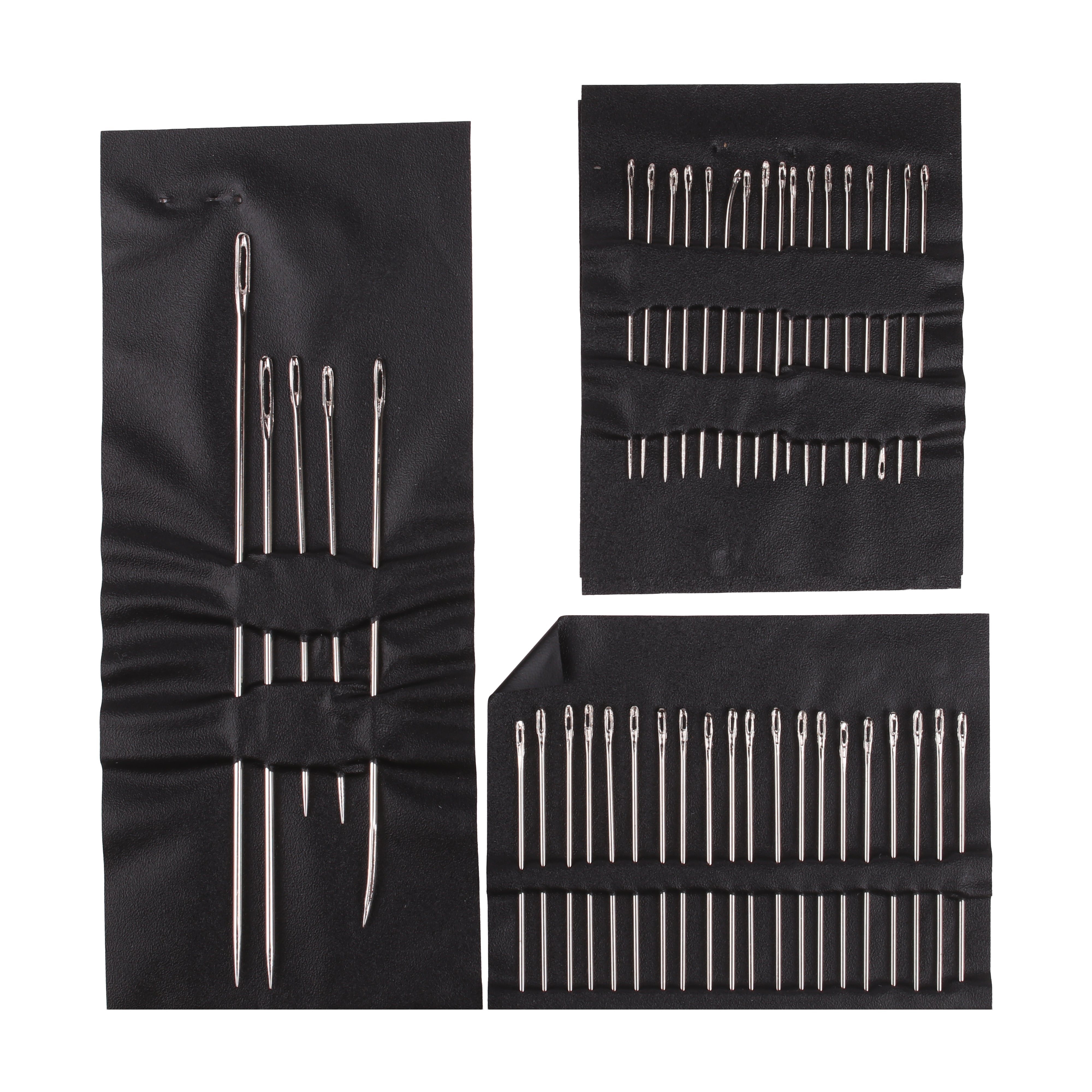 Silver Eye Needle 60 Pieces Assorted SizesHC