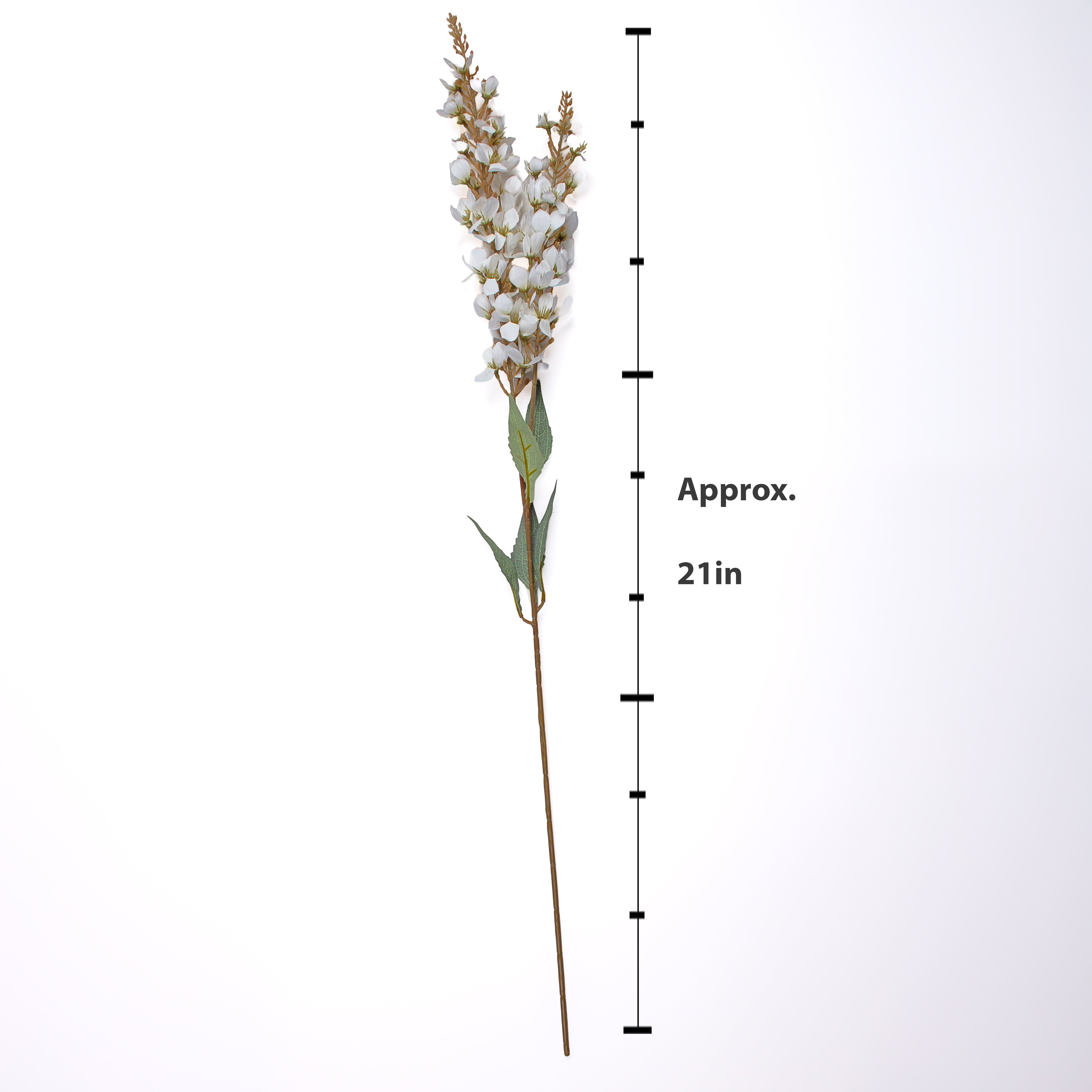 Artificial Flower Cherry Blossom 94cm White 1pc