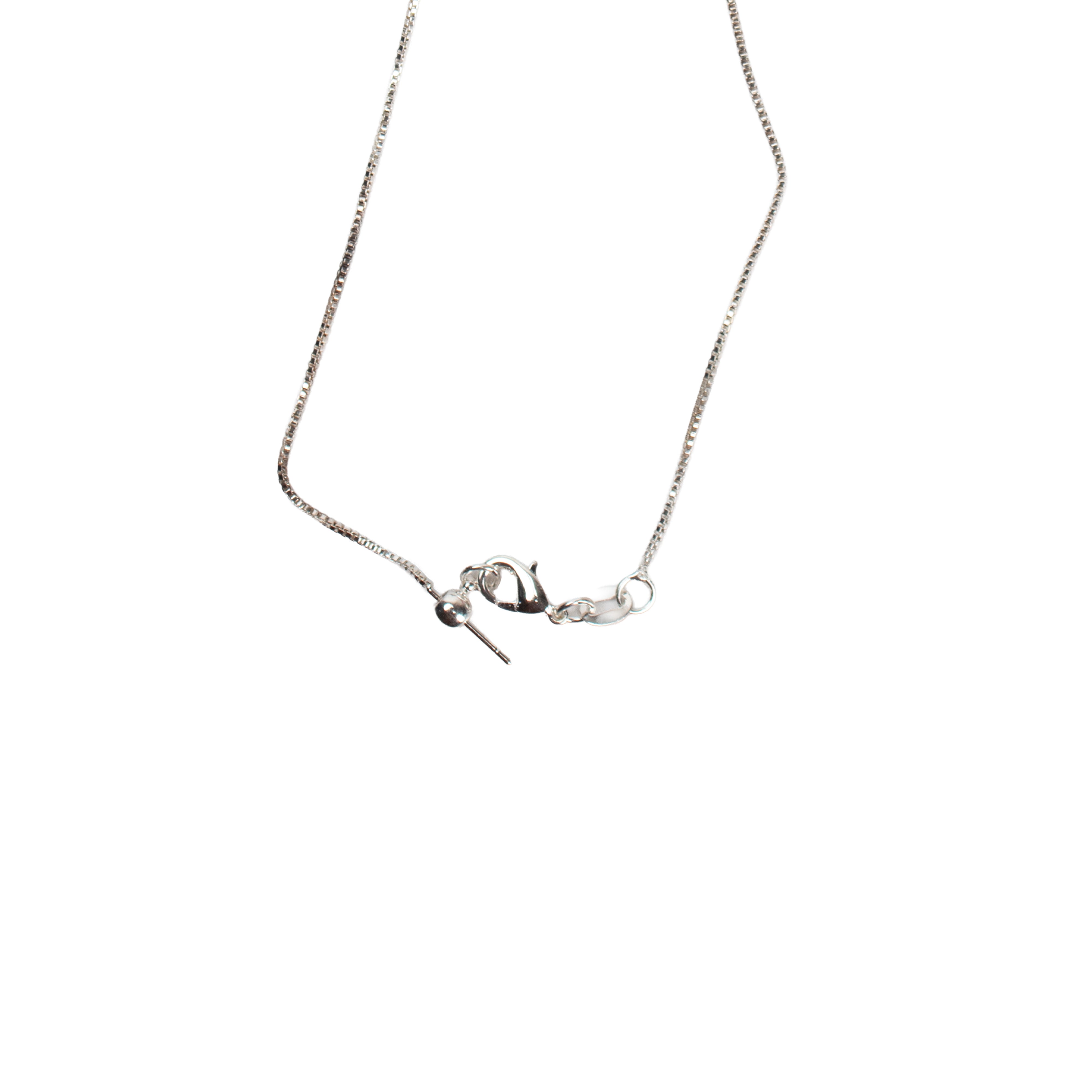 Ready-to-Wear Adjustable Box Chain Bracelet with Slider Clasp - Silver, Approx Thickness 0.8mm Length 19.05cm