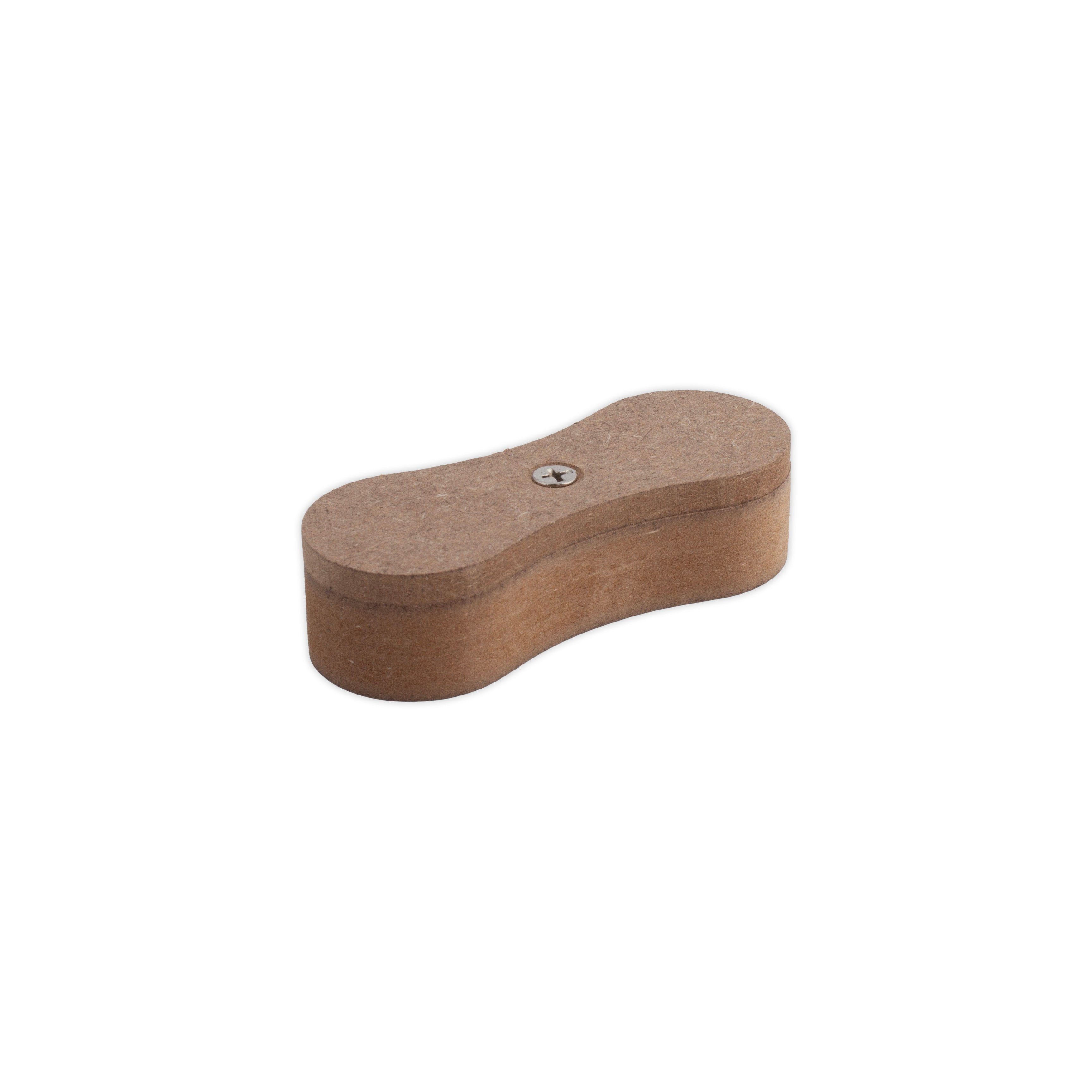 MDF Haldi Kumkum Container with Sliding Lid - Infinity 8 X 3.5 X 2.3cm 1 pc