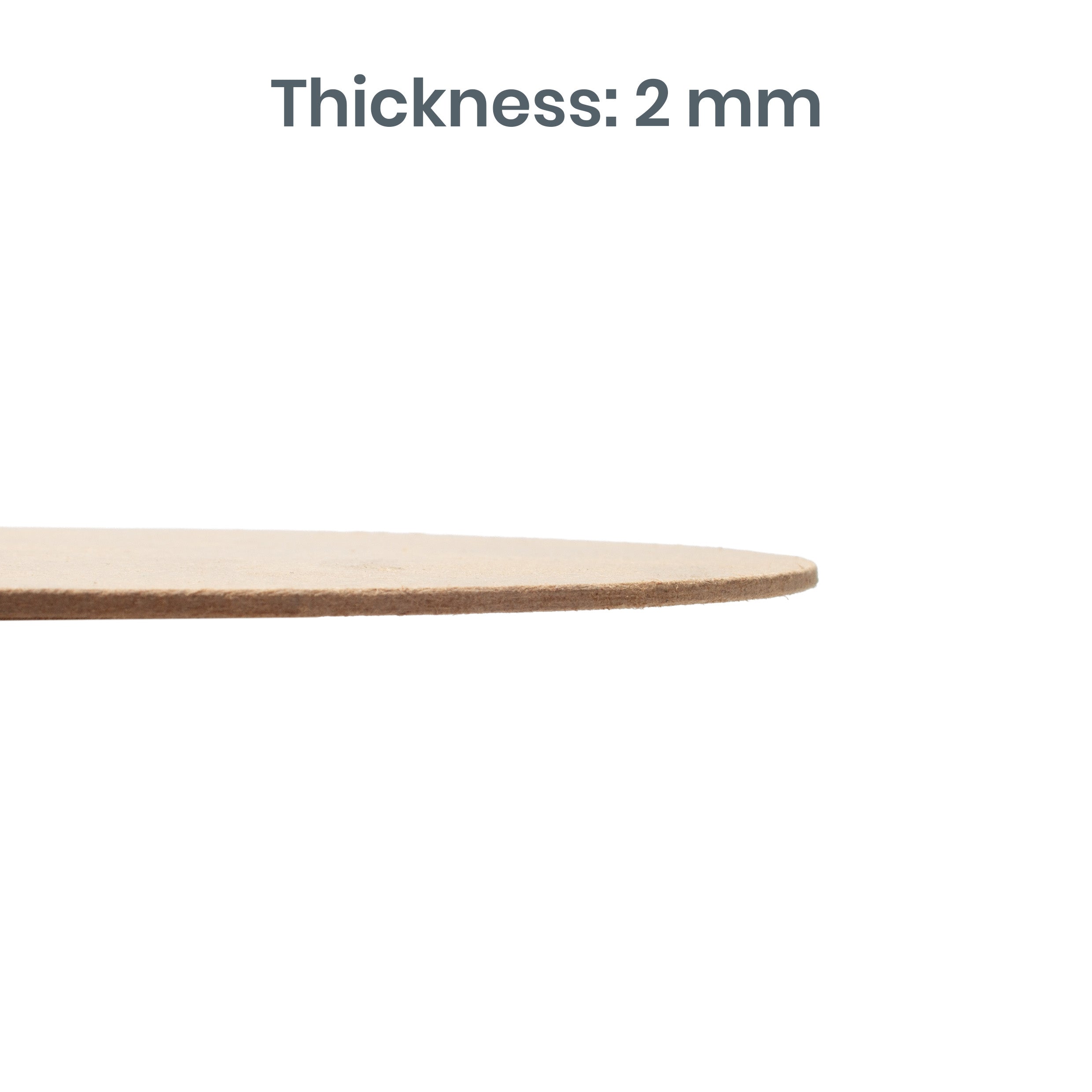 2mm MDF Blank round 6 Inch 100pc