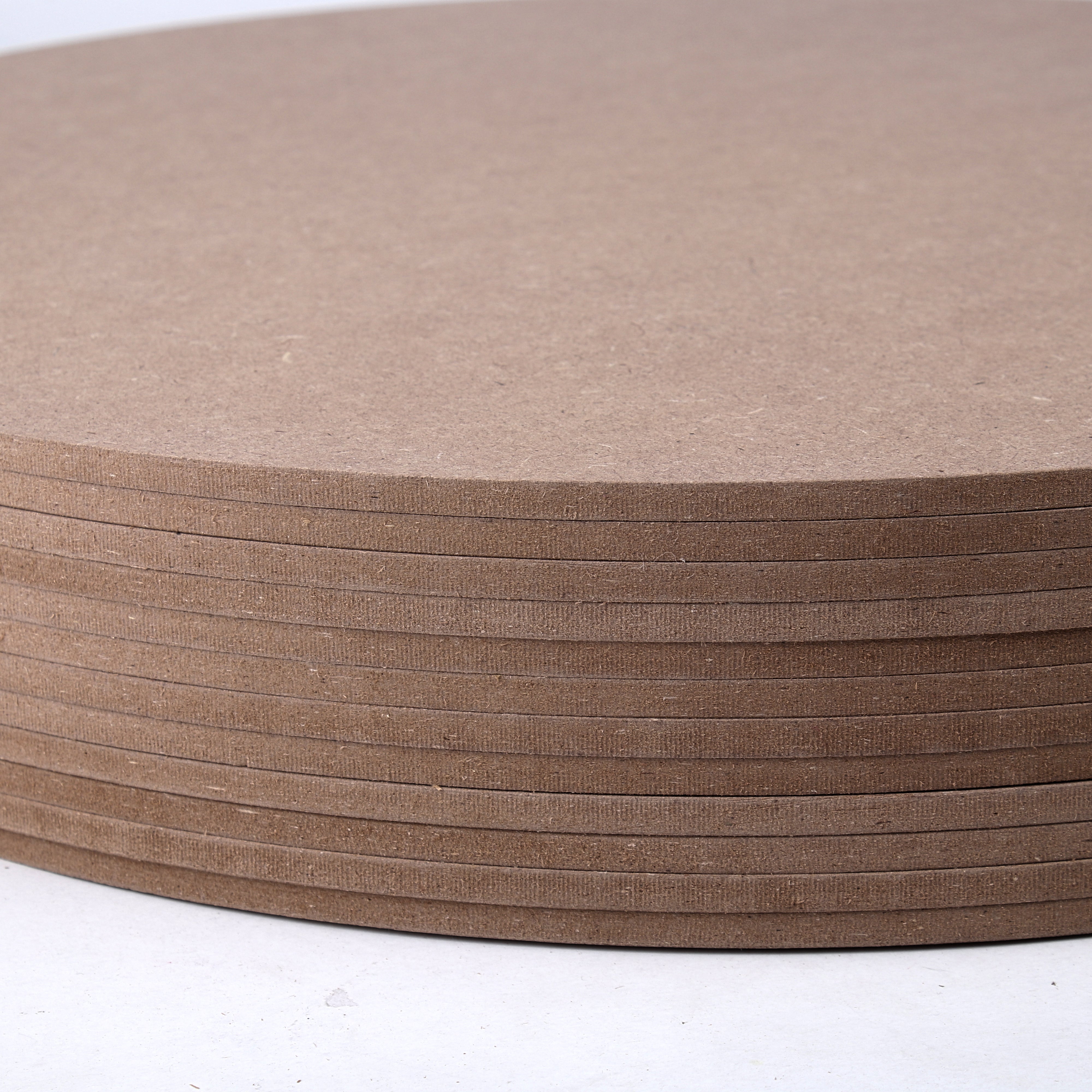 5.5mm MDF Blank round 16 Inch 12pc