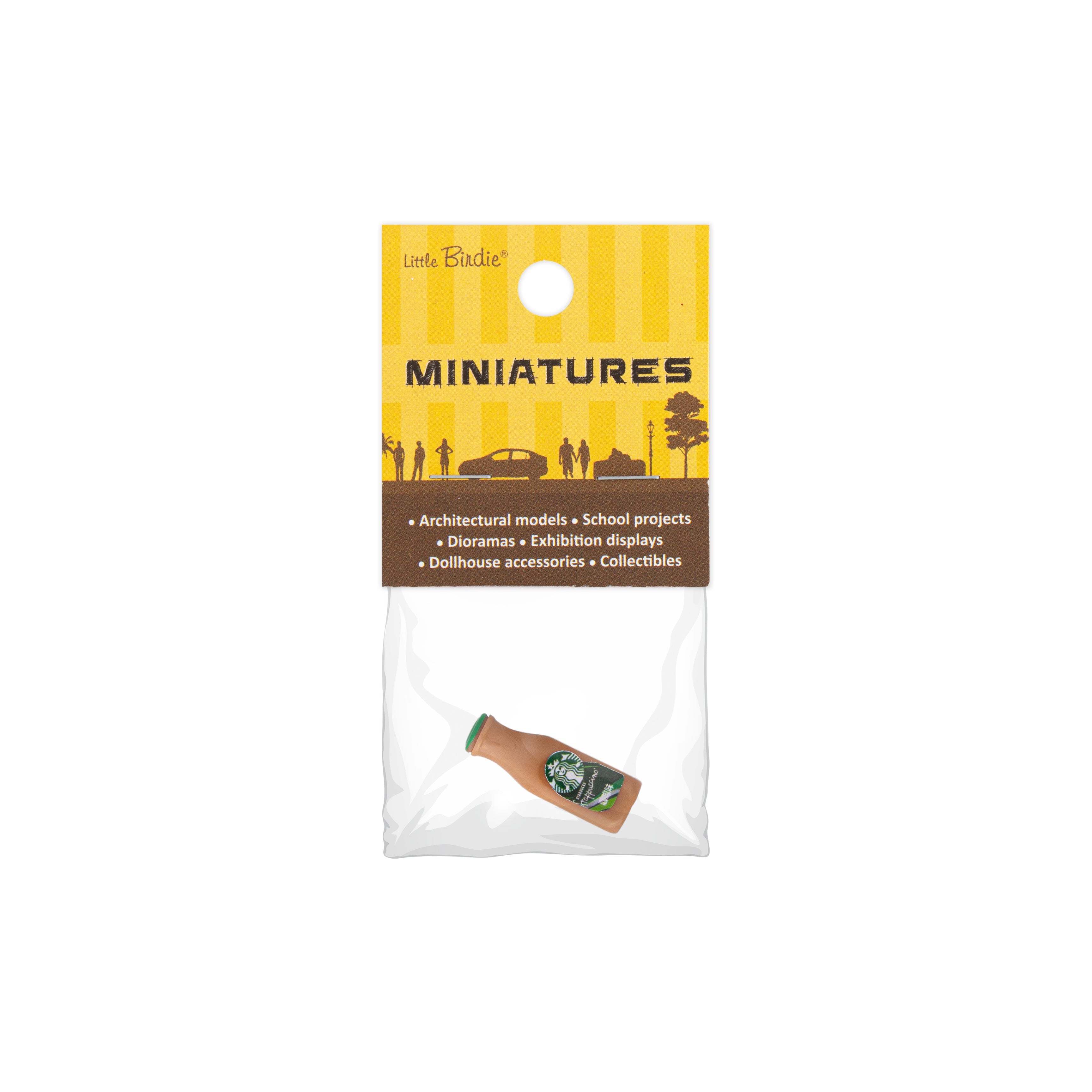 Miniature Bevarage Bottle 1pc