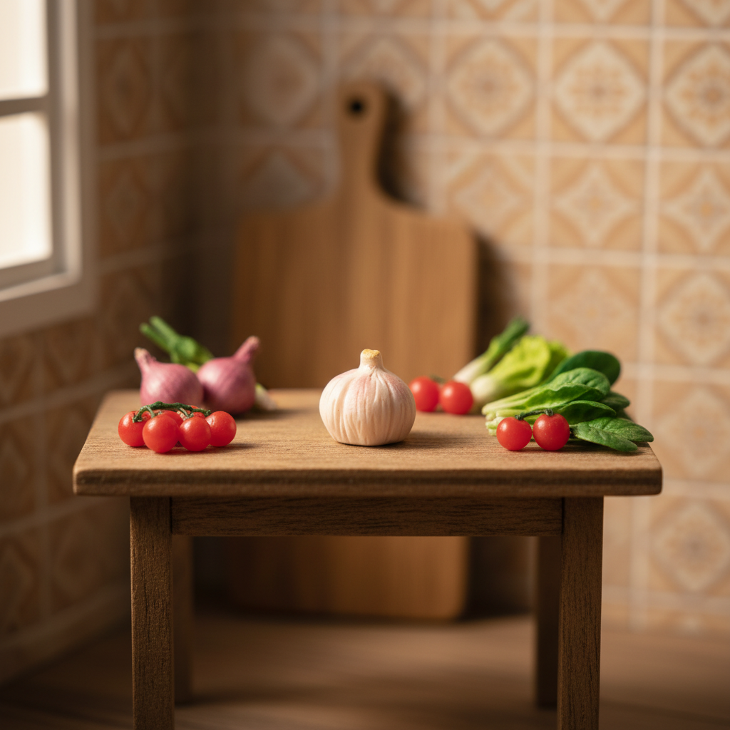 Miniature Garlic 1pc