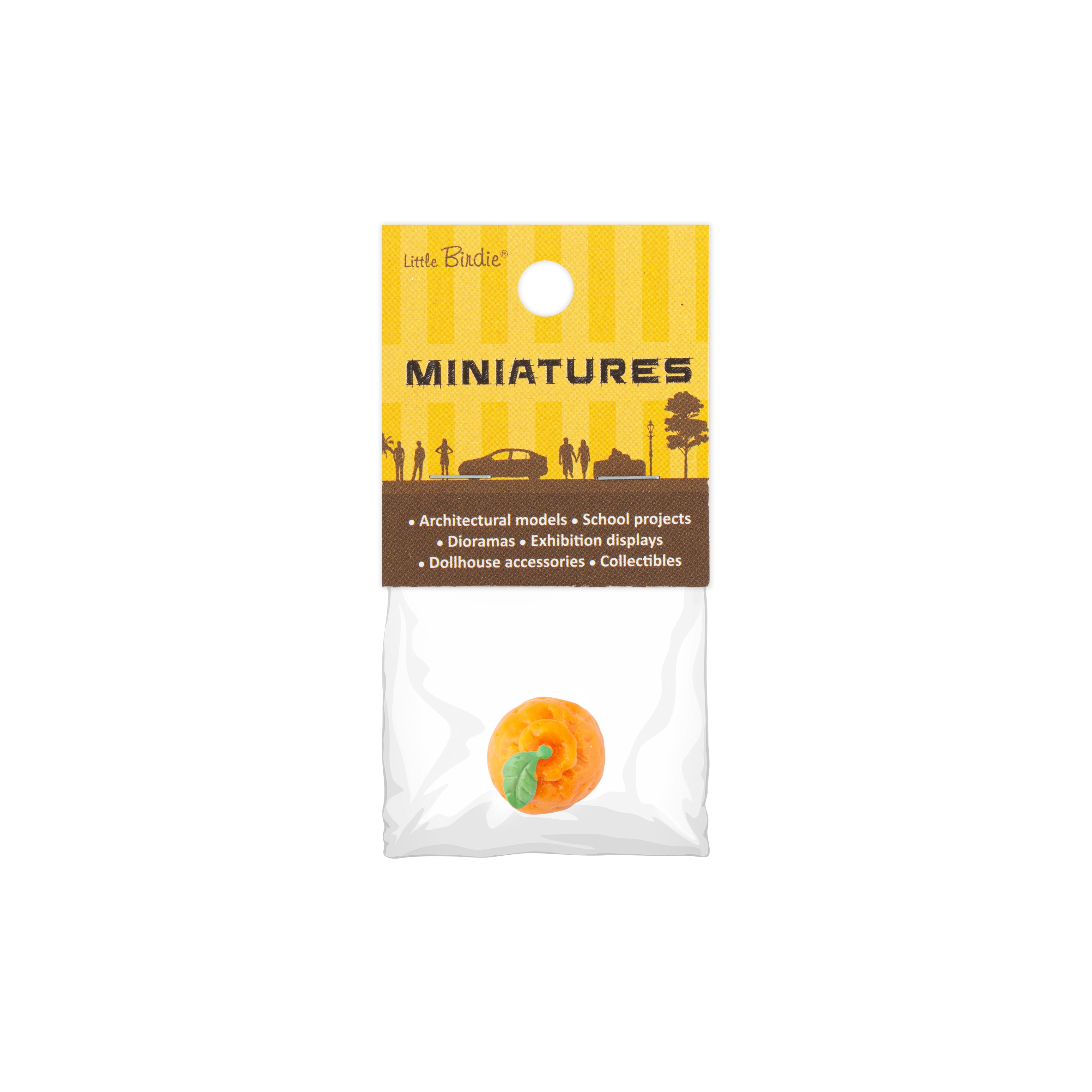 Miniature Orange 1pc