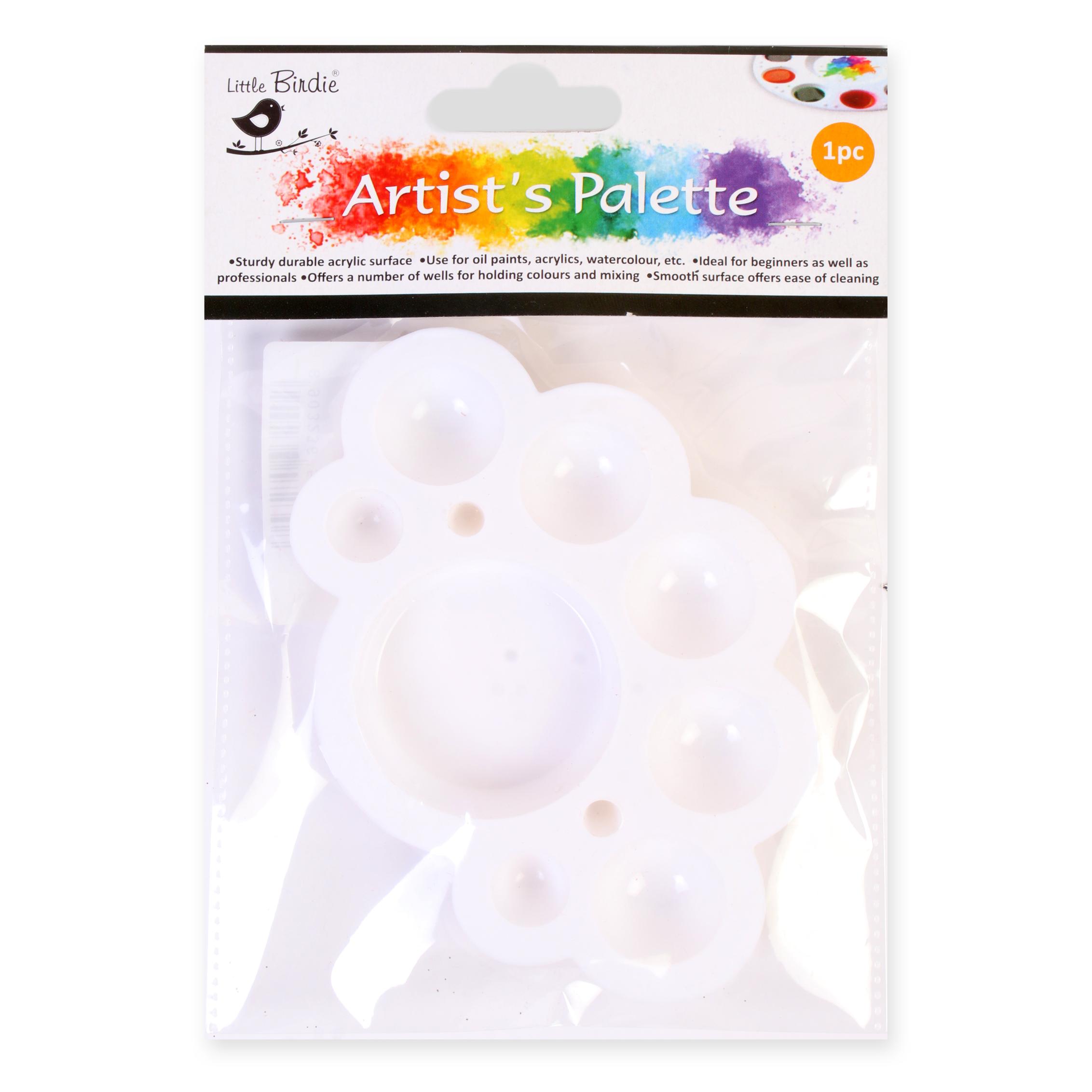 Artist Colour Mixing Palette 8 Wells 5 X 3.25Inch 1Pc Ib