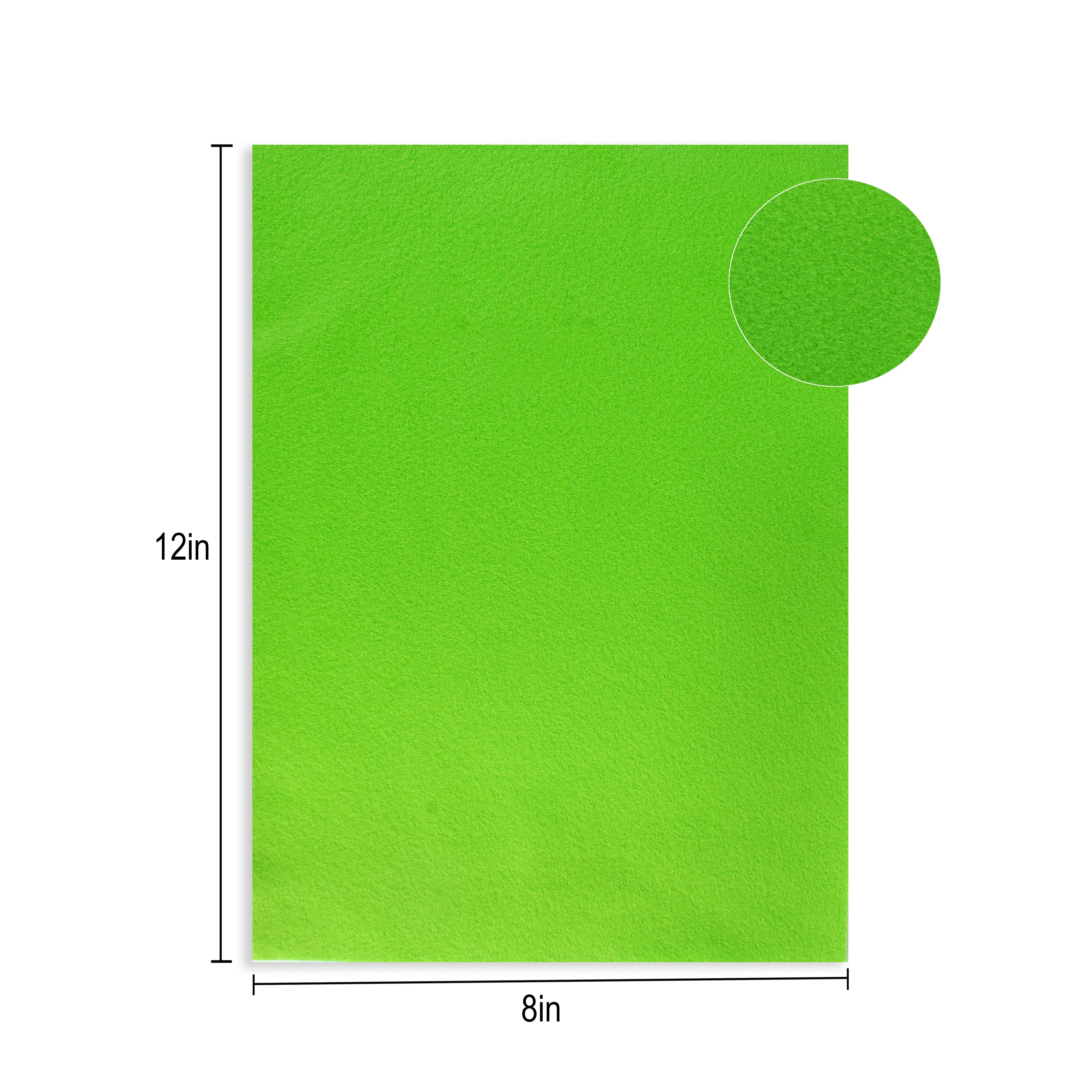 Premium Soft Felt A4 200Gsm Parrot Green 1Sheet Ib