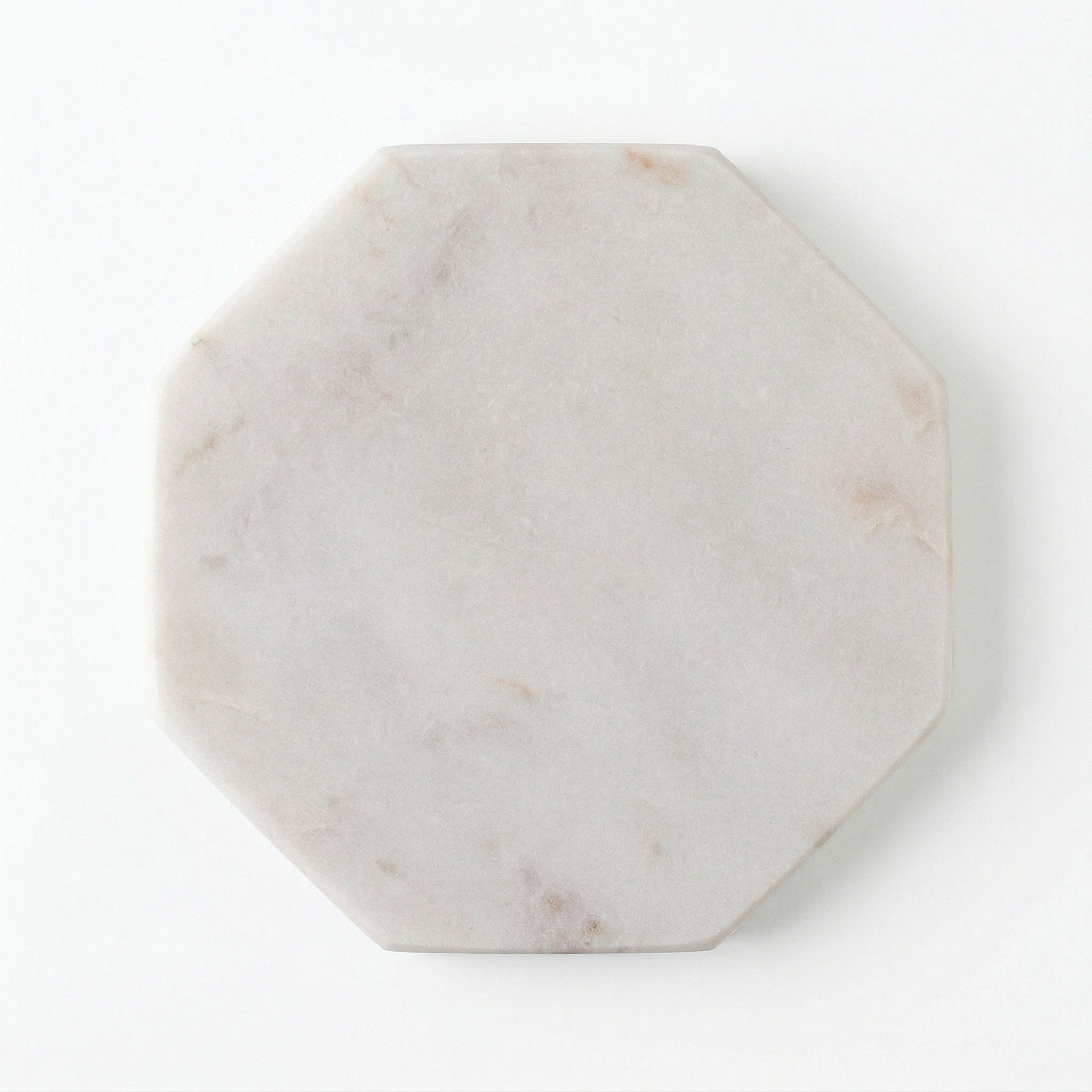 Marble Coaster Octagonal 4Inch X 12mm Thick 1pc