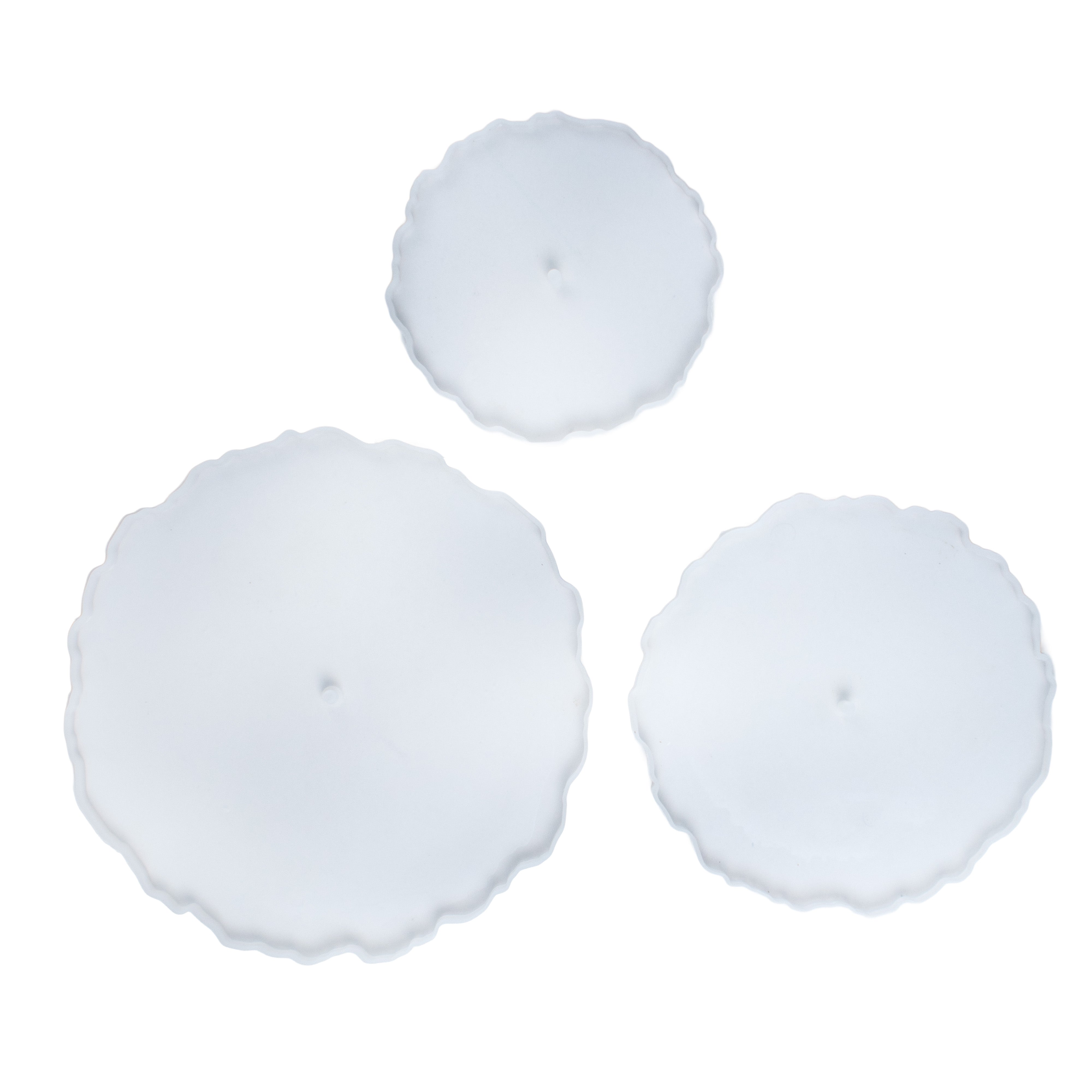 Silicone Cake Stand Mould 25cm 19cm 14cm 3pcs Set