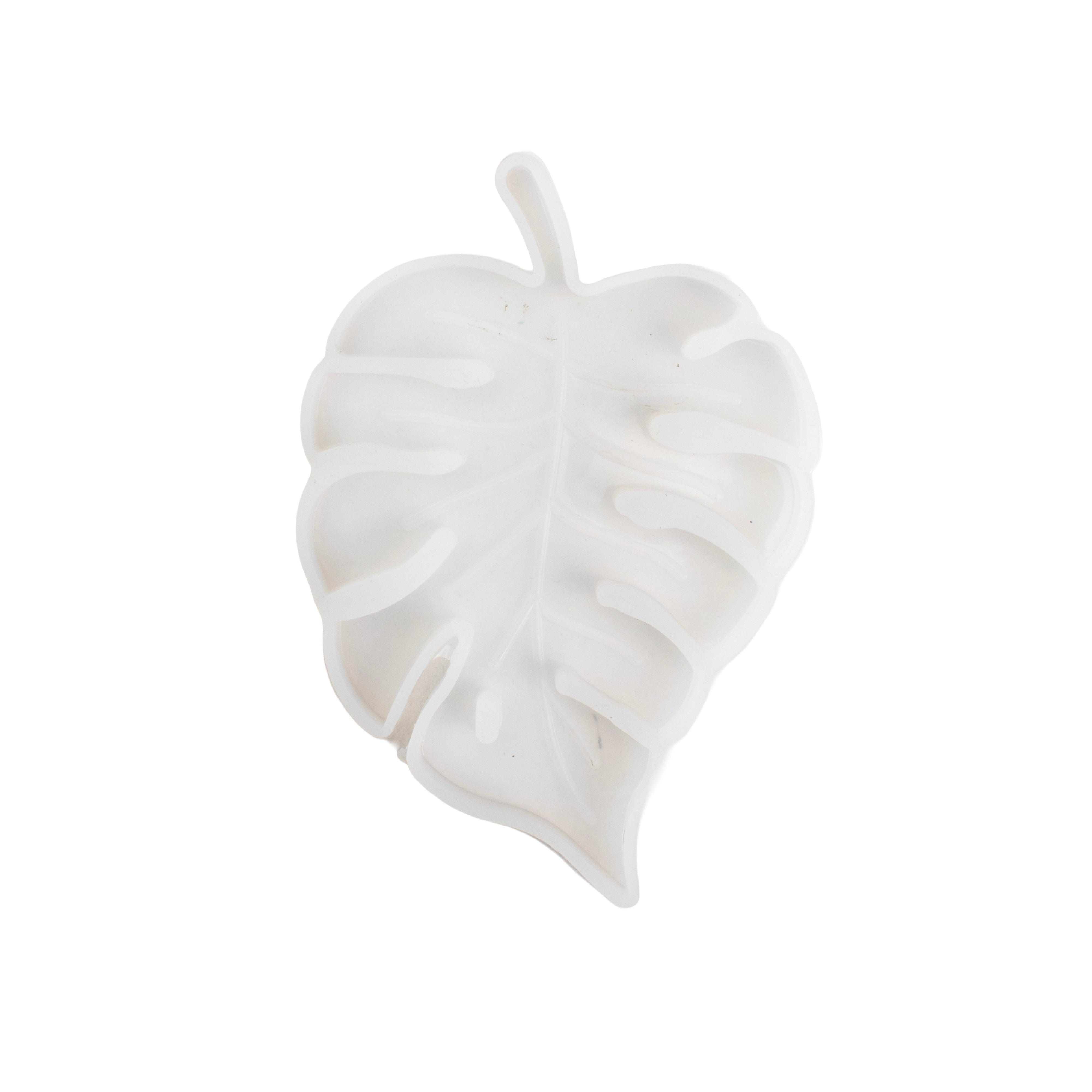 Silicone Mould Leaf Coaster 5Inch X D6mm 1pc